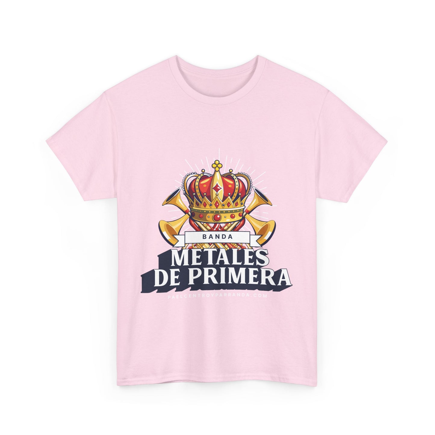 Metales de Primera. (adults) Unisex Heavy Cotton Tee
