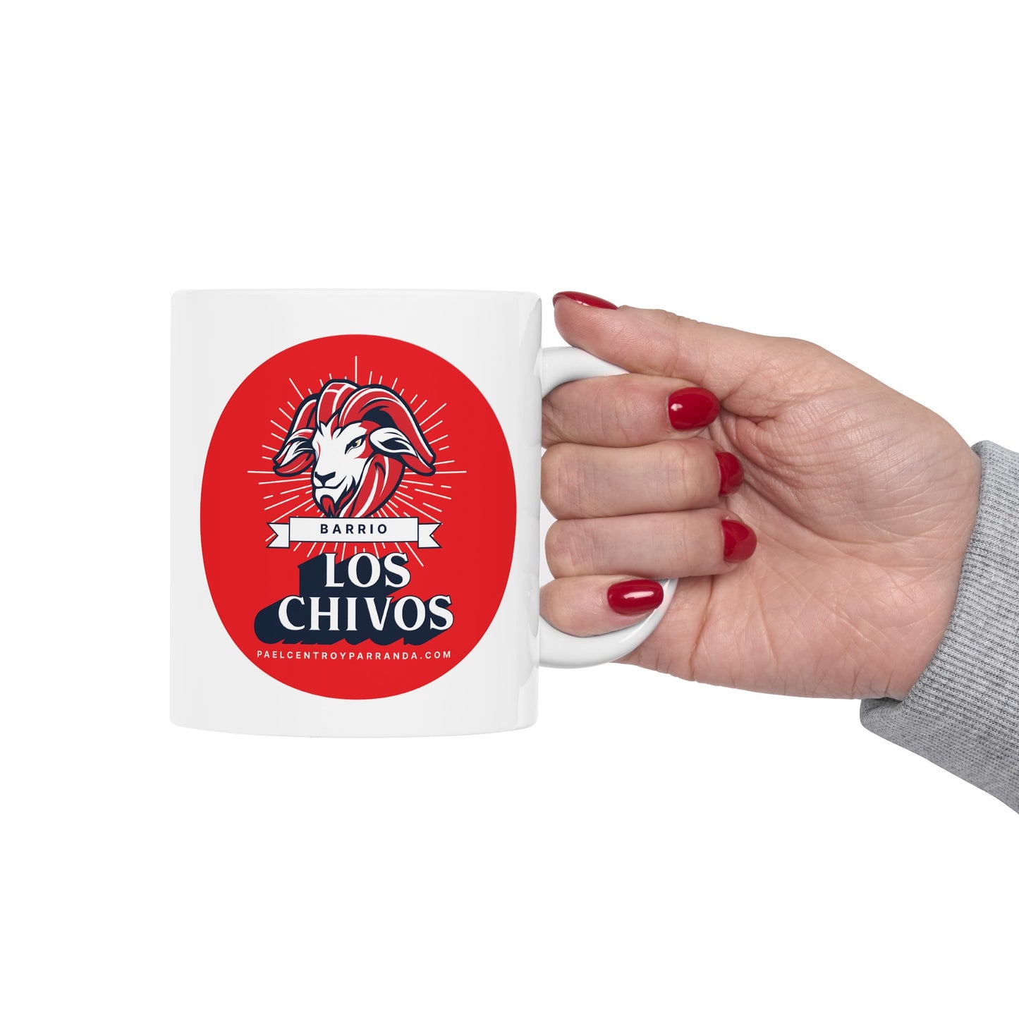 Los Chivos, Encrucijada. Ceramic Mug, 11oz