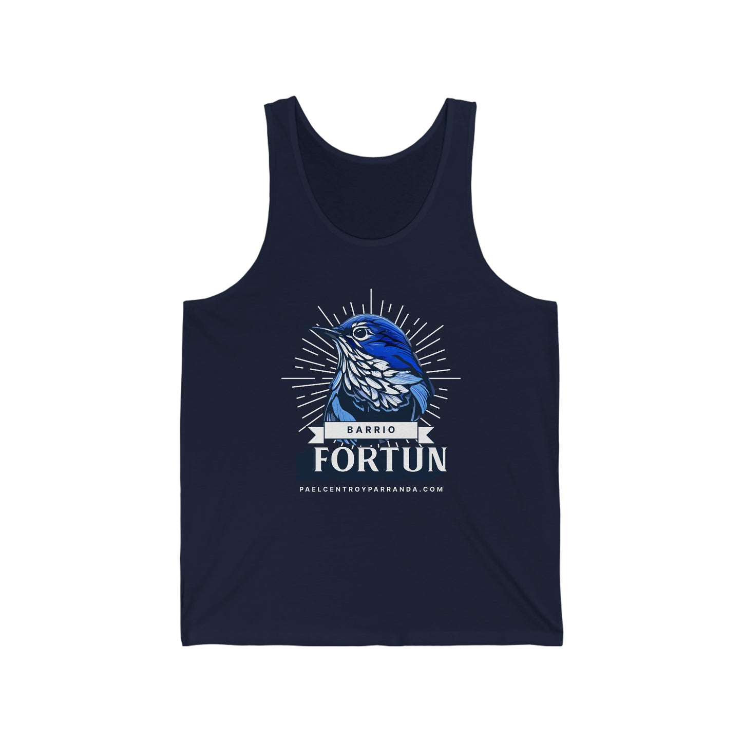 Fortún, Placetas. Unisex Jersey Tank