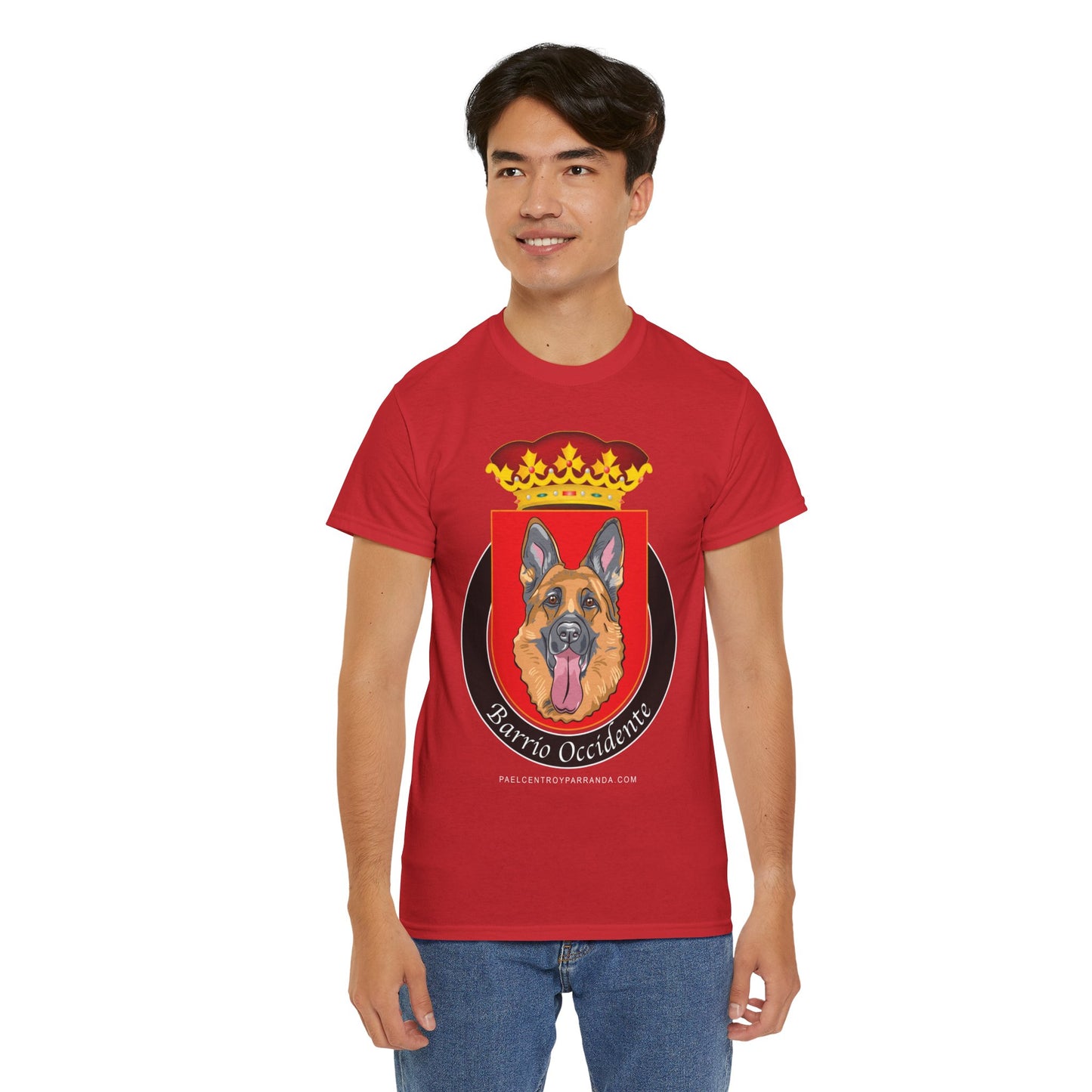 El Perro, Occidente, Zaza del Medio. Unisex Heavy Cotton Tee