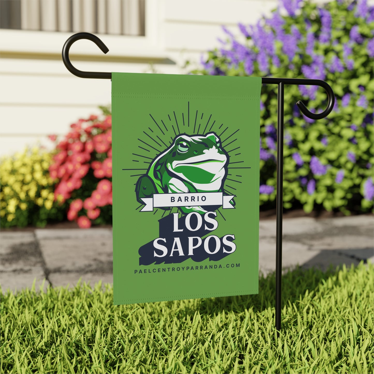Los Sapos, Calabazar de Sagua. Garden & House Banner