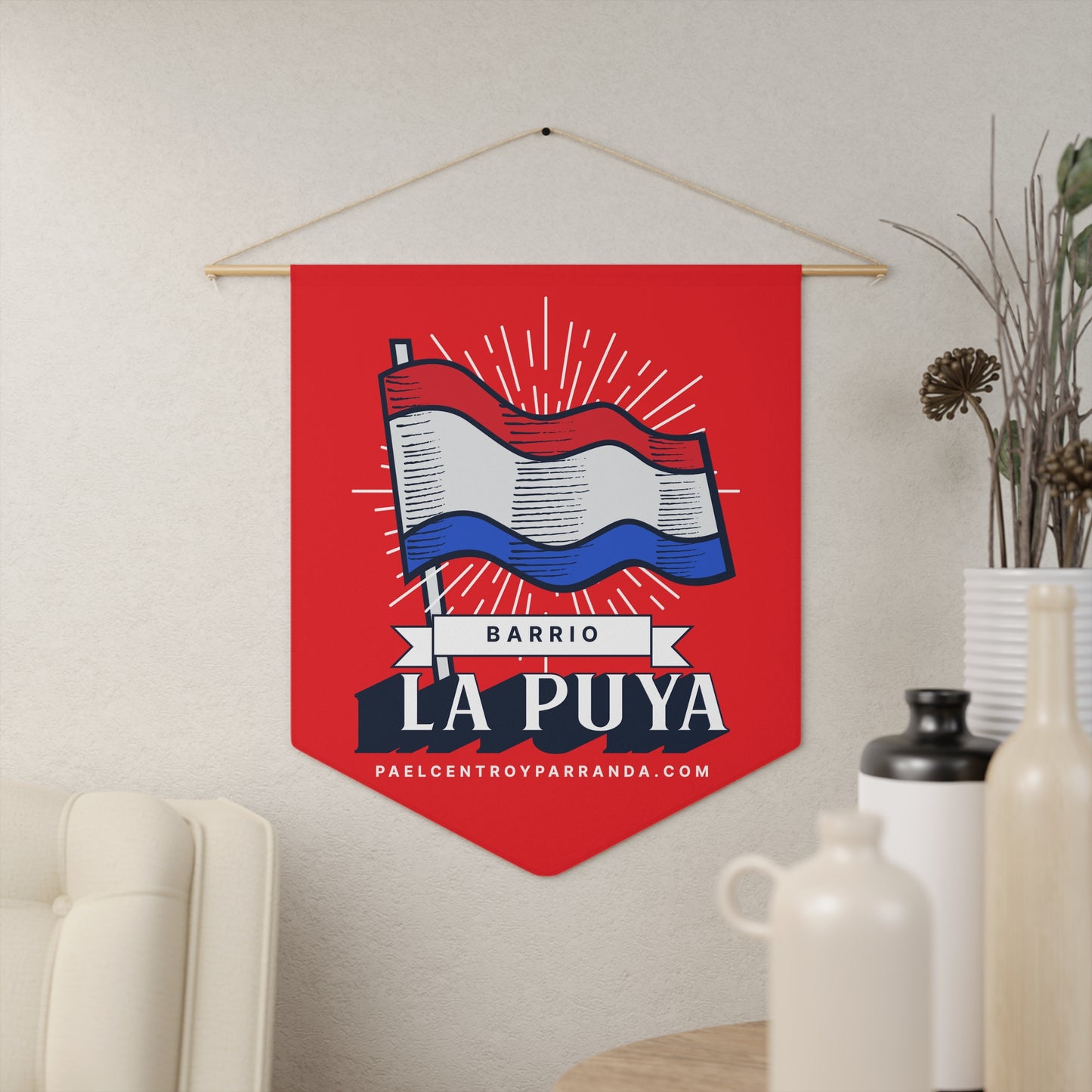 La Puya, Quemado de Guines. Pennant