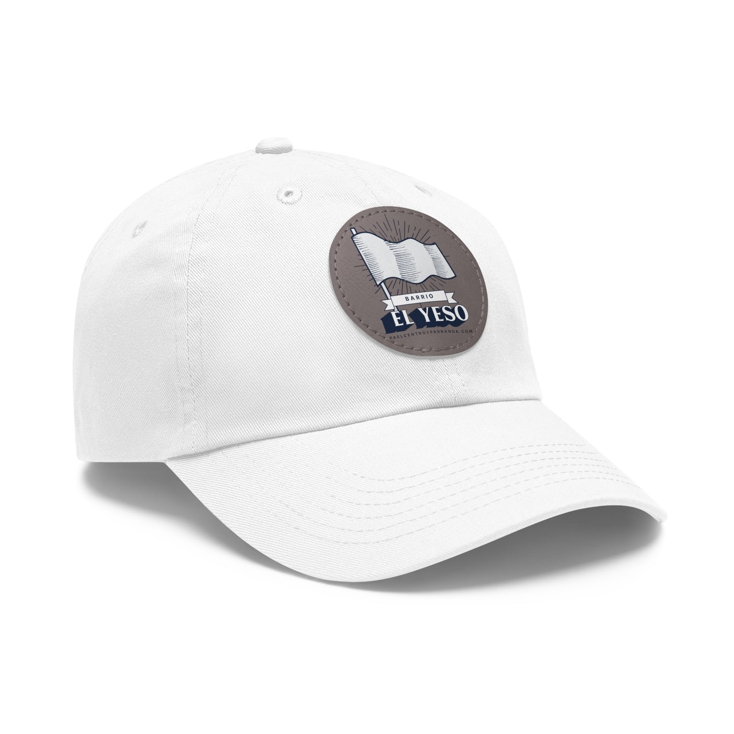 El Yeso, Punta Alegre. Dad Hat with Leather Patch (Round)