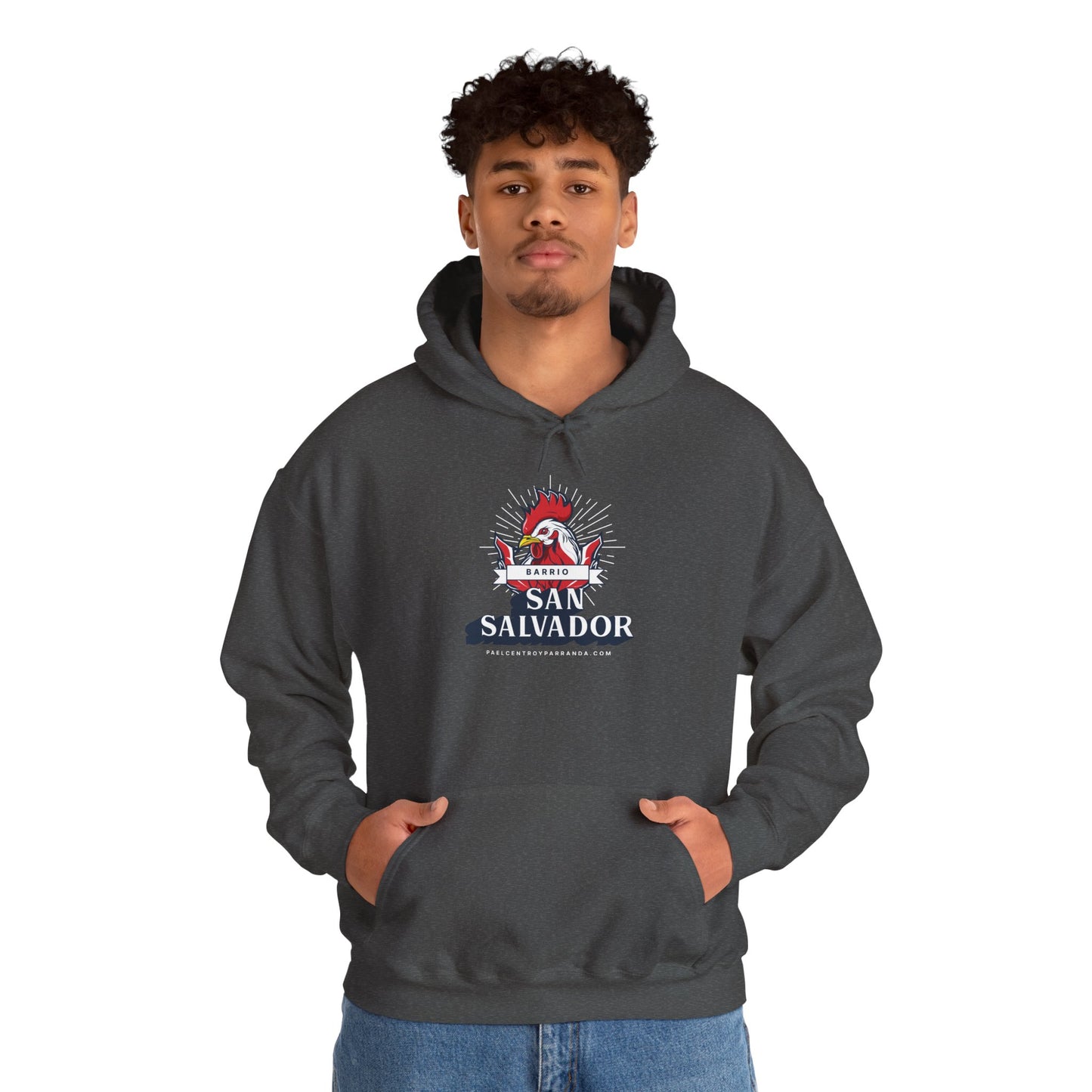 San Salvador, Remedios. Unisex Heavy Blend™ Hooded Sweatshirt