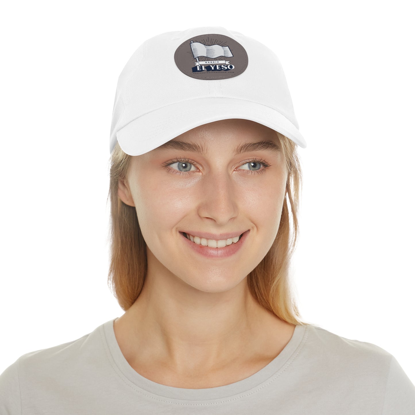 El Yeso, Punta Alegre. Dad Hat with Leather Patch (Round)