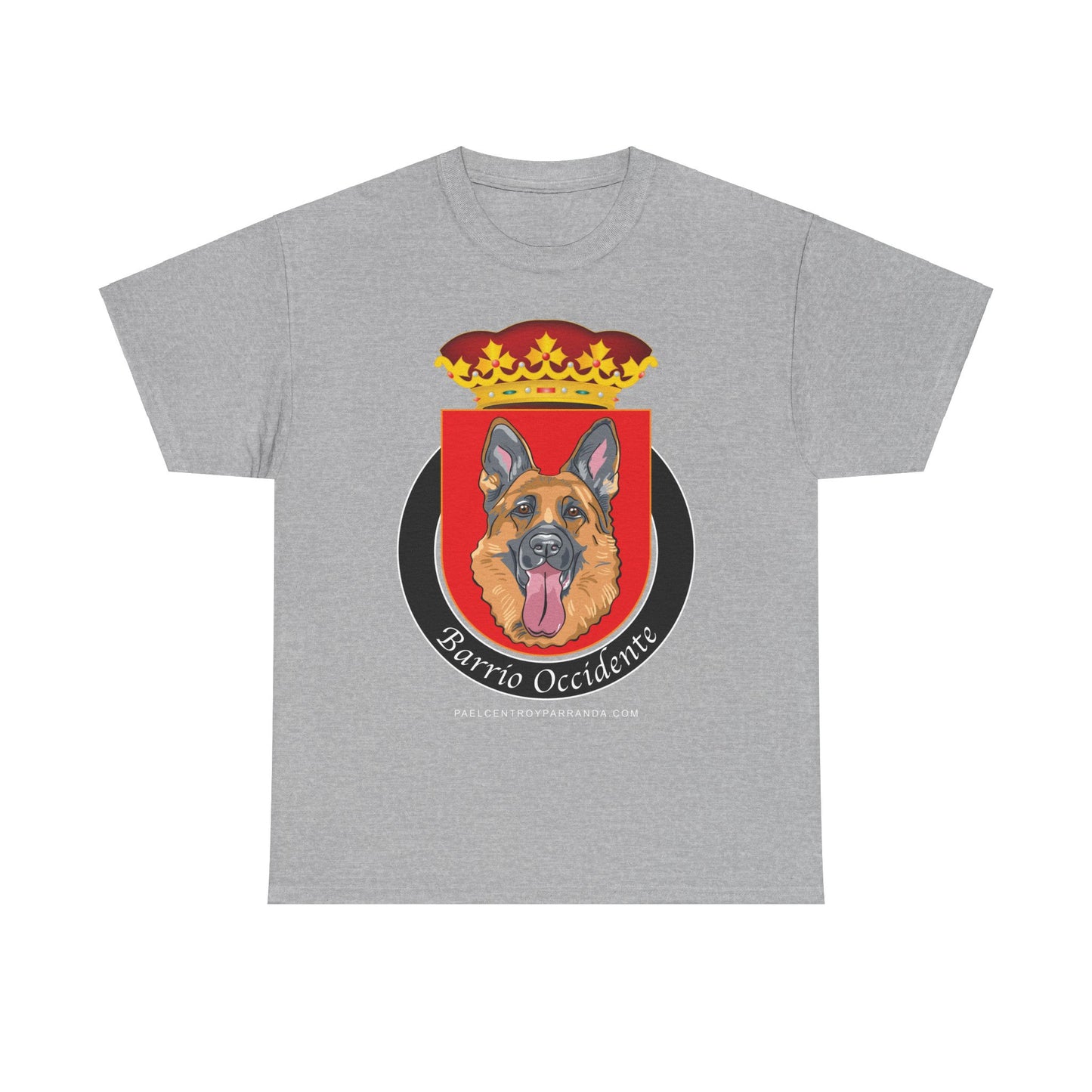 El Perro, Occidente, Zaza del Medio. Unisex Heavy Cotton Tee