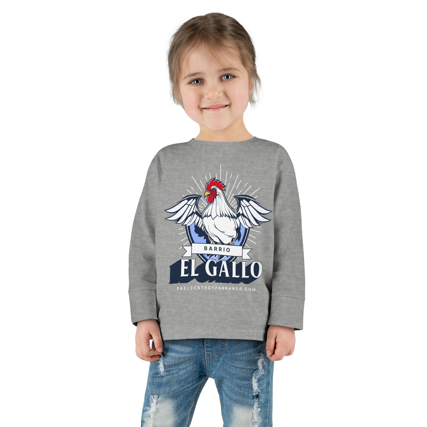 El Gallo, Taguayabón. Toddler Long Sleeve Tee