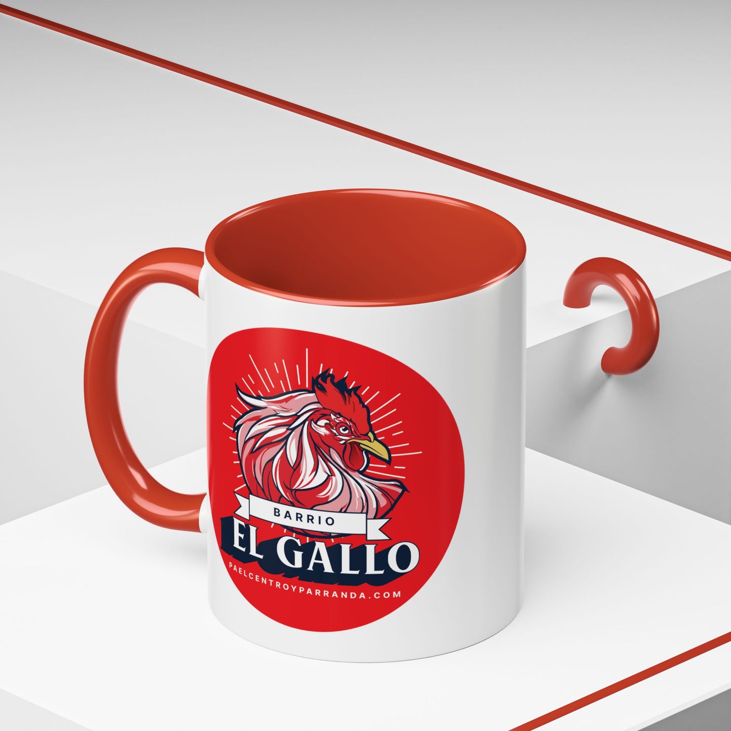 El Gallo, Chamba. Accent Coffee Mug (11, 15oz)