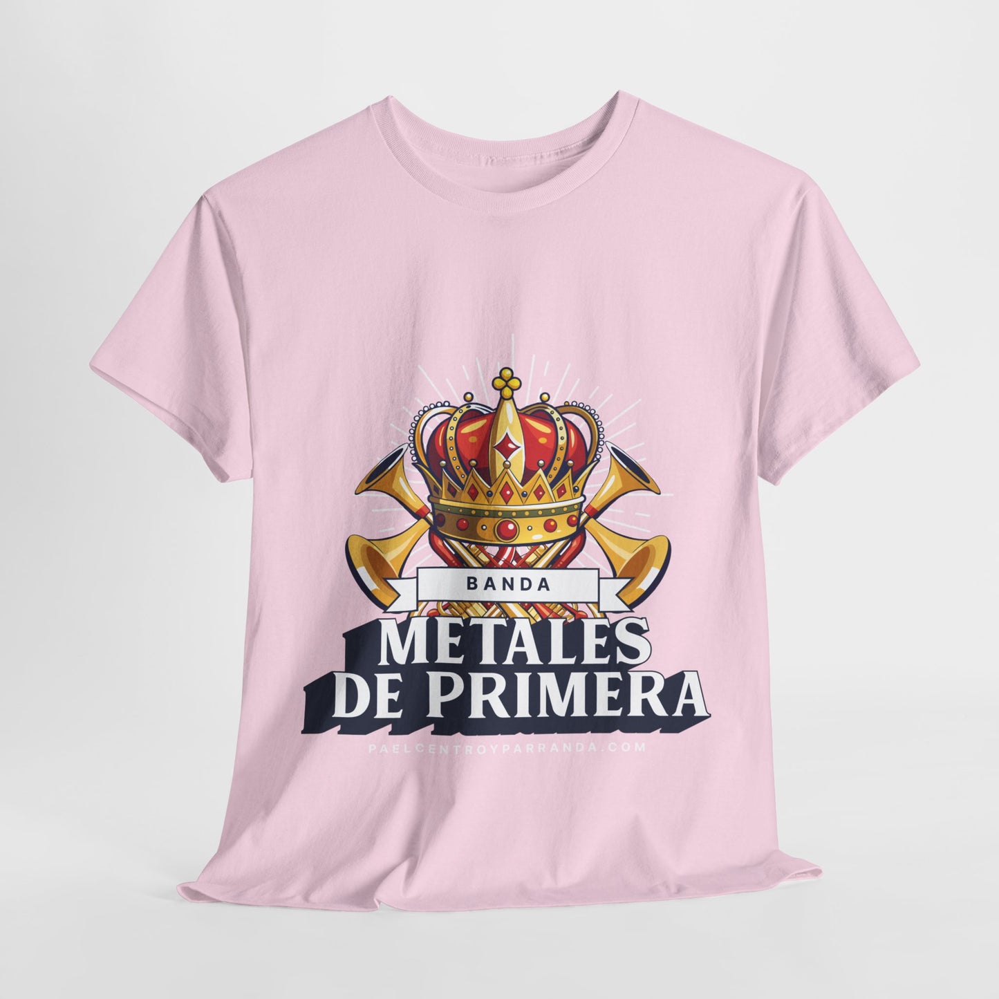 Metales de Primera. (adults) Unisex Heavy Cotton Tee