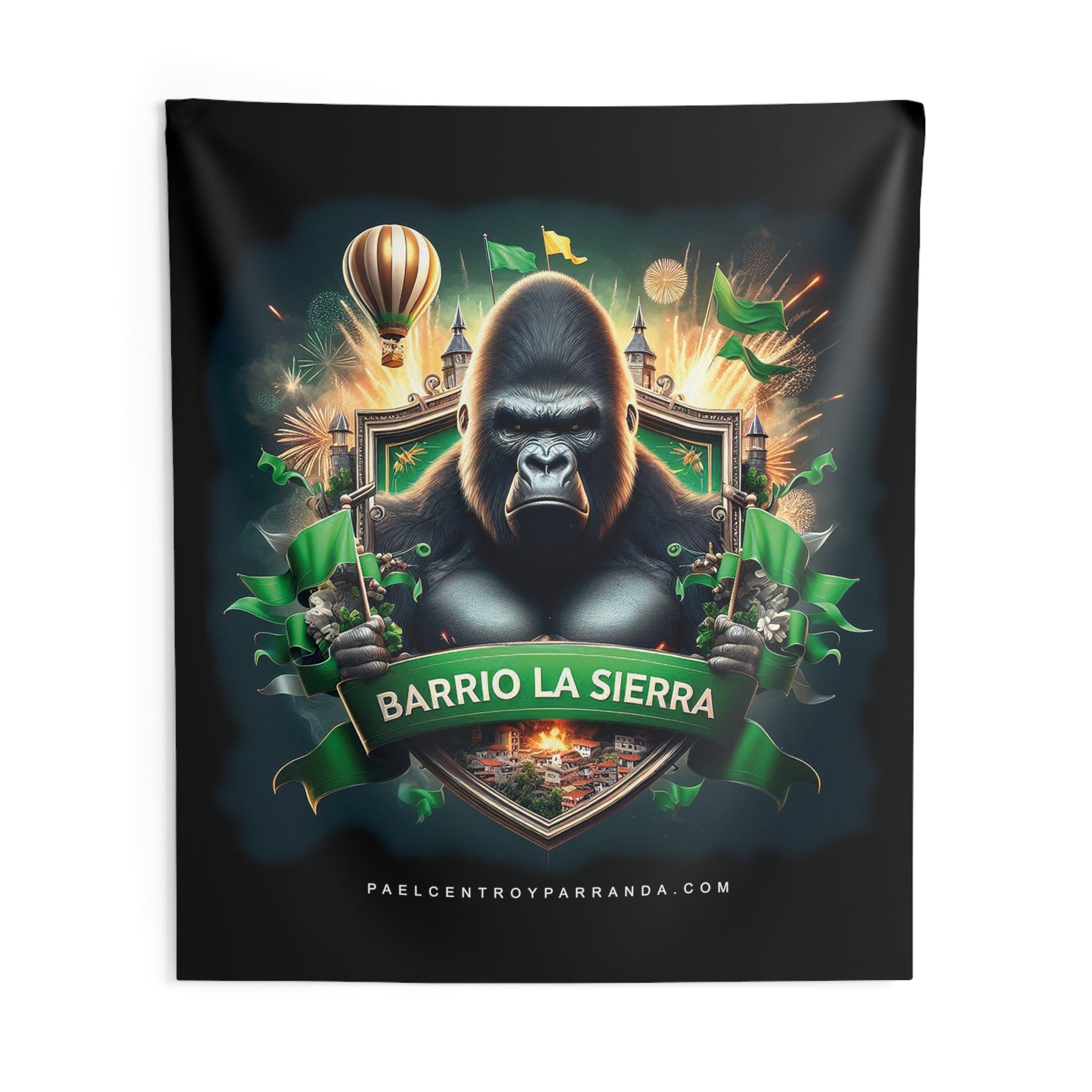 La Sierra, Buenavista. Printed Wall Tapestry