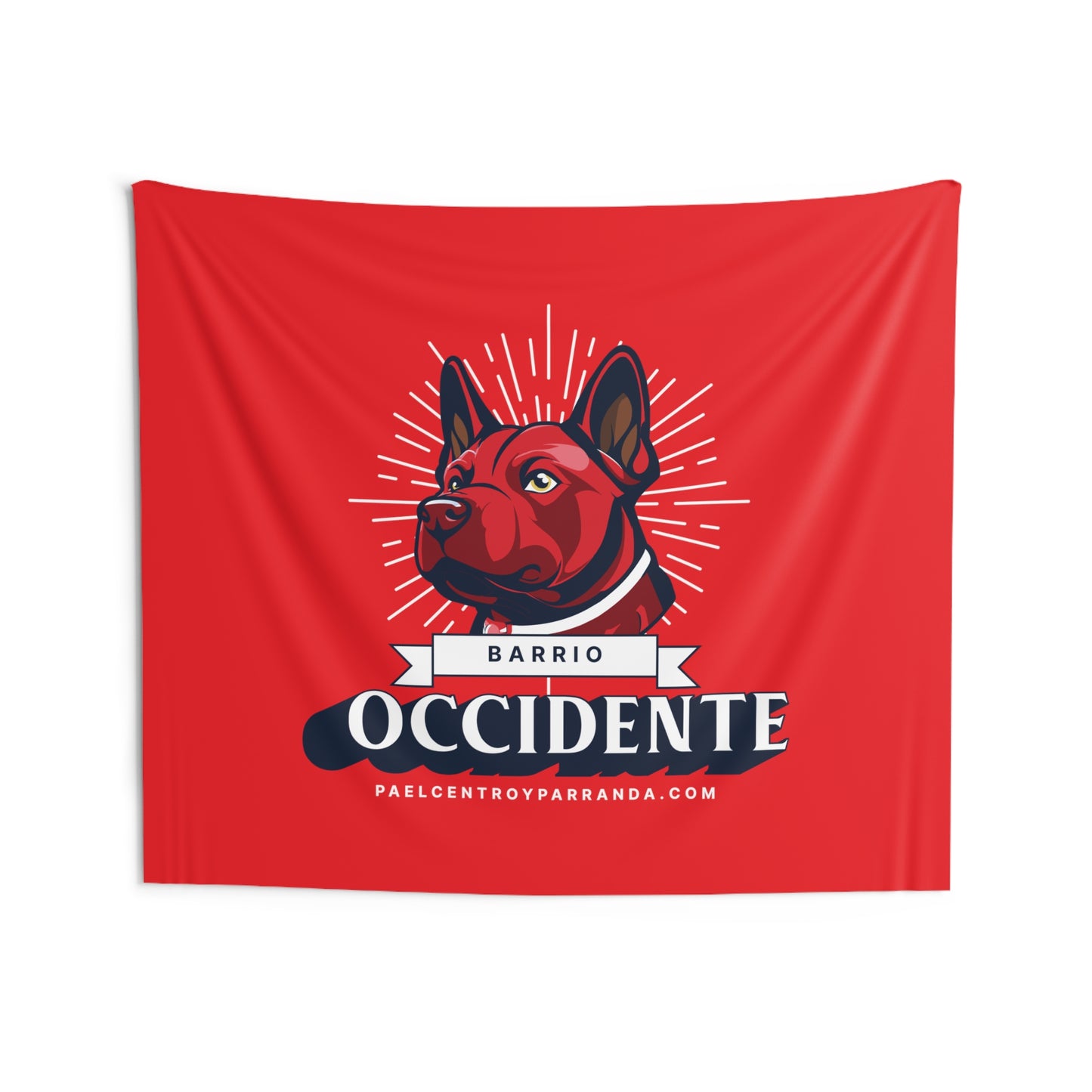 Occidente, Zaza del Medio. Horizontal Indoor Wall Tapestries