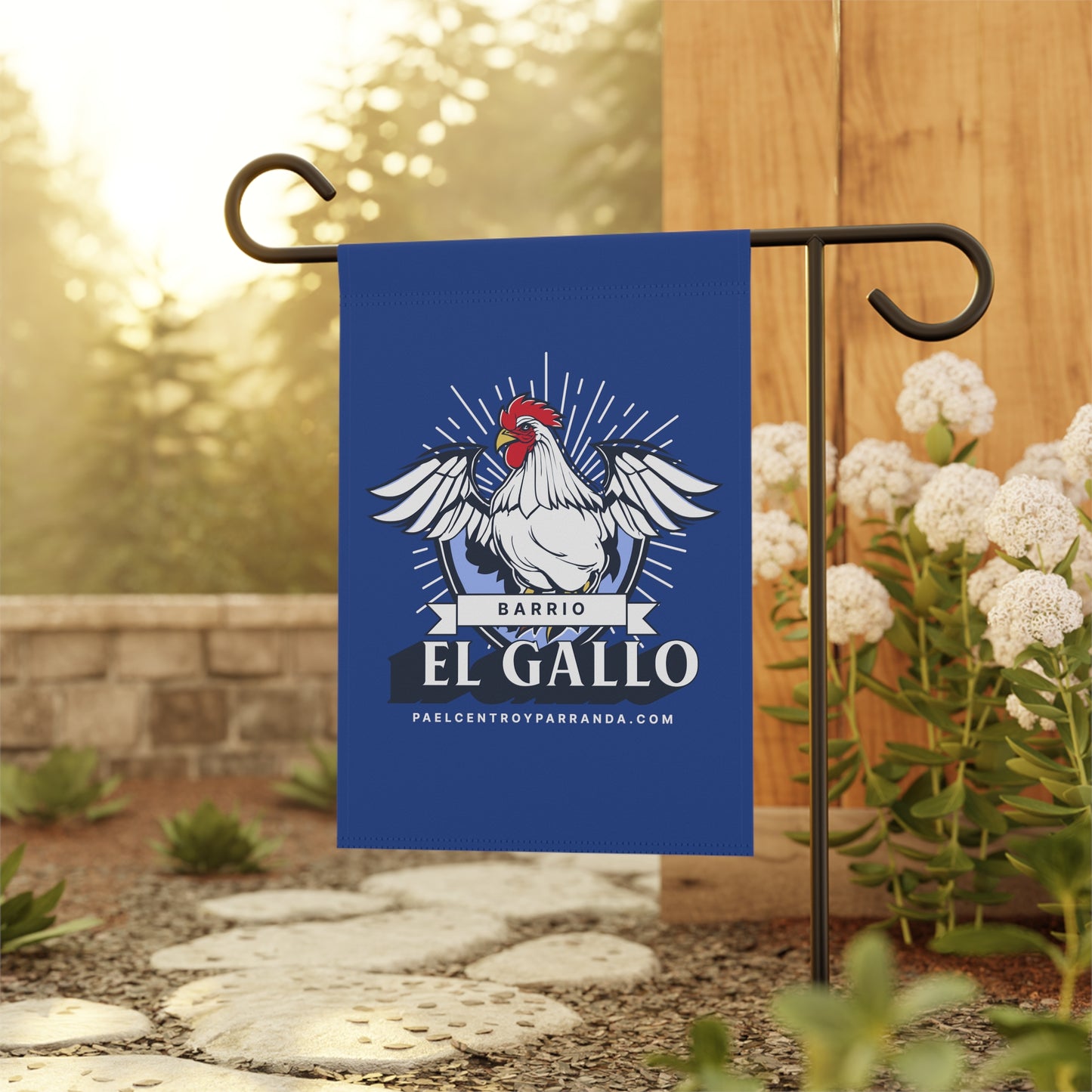 El Gallo, Taguayabón. Garden & House Banner