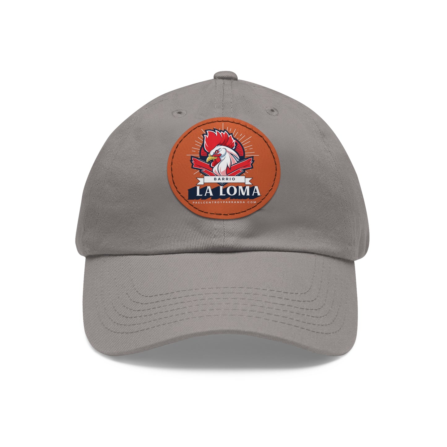 La Loma, Yaguajay. Dad Hat with Leather Patch (Round)