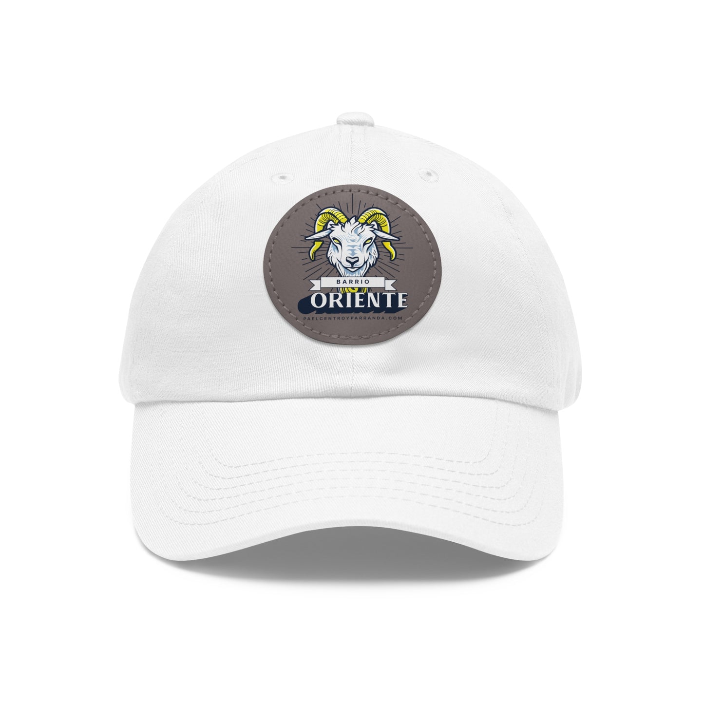 Oriente, Zaza del Medio. Dad Hat with Leather Patch (Round)