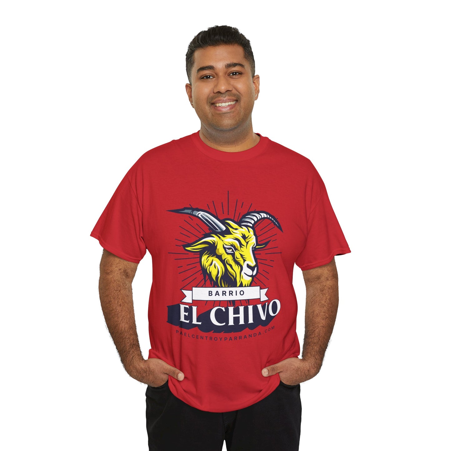El Chivo, Zaza del Medio. Unisex Heavy Cotton Tee