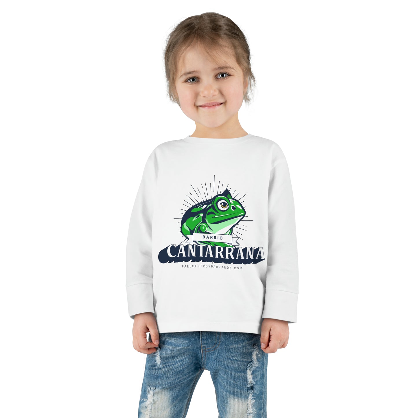 Cantarrana, Guayos. Toddler Long Sleeve Tee
