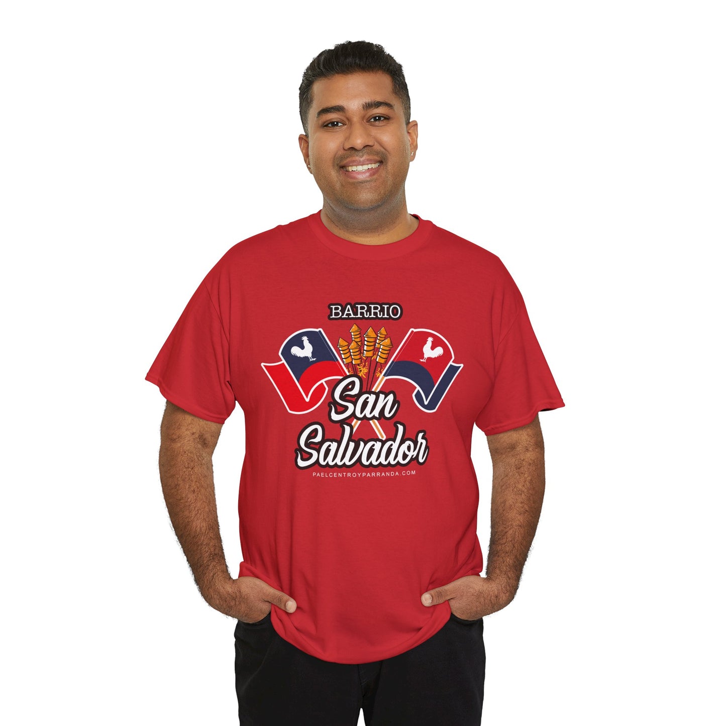 San Salvador, Remedios. Unisex Heavy Cotton Tee