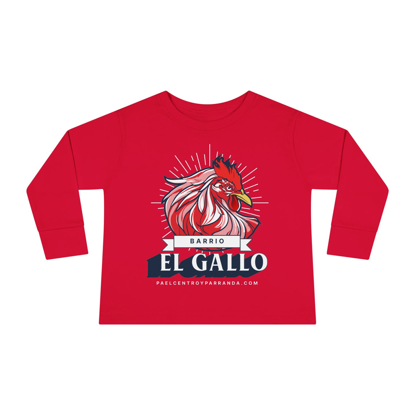 El Gallo, Chambas. Toddler Long Sleeve Tee
