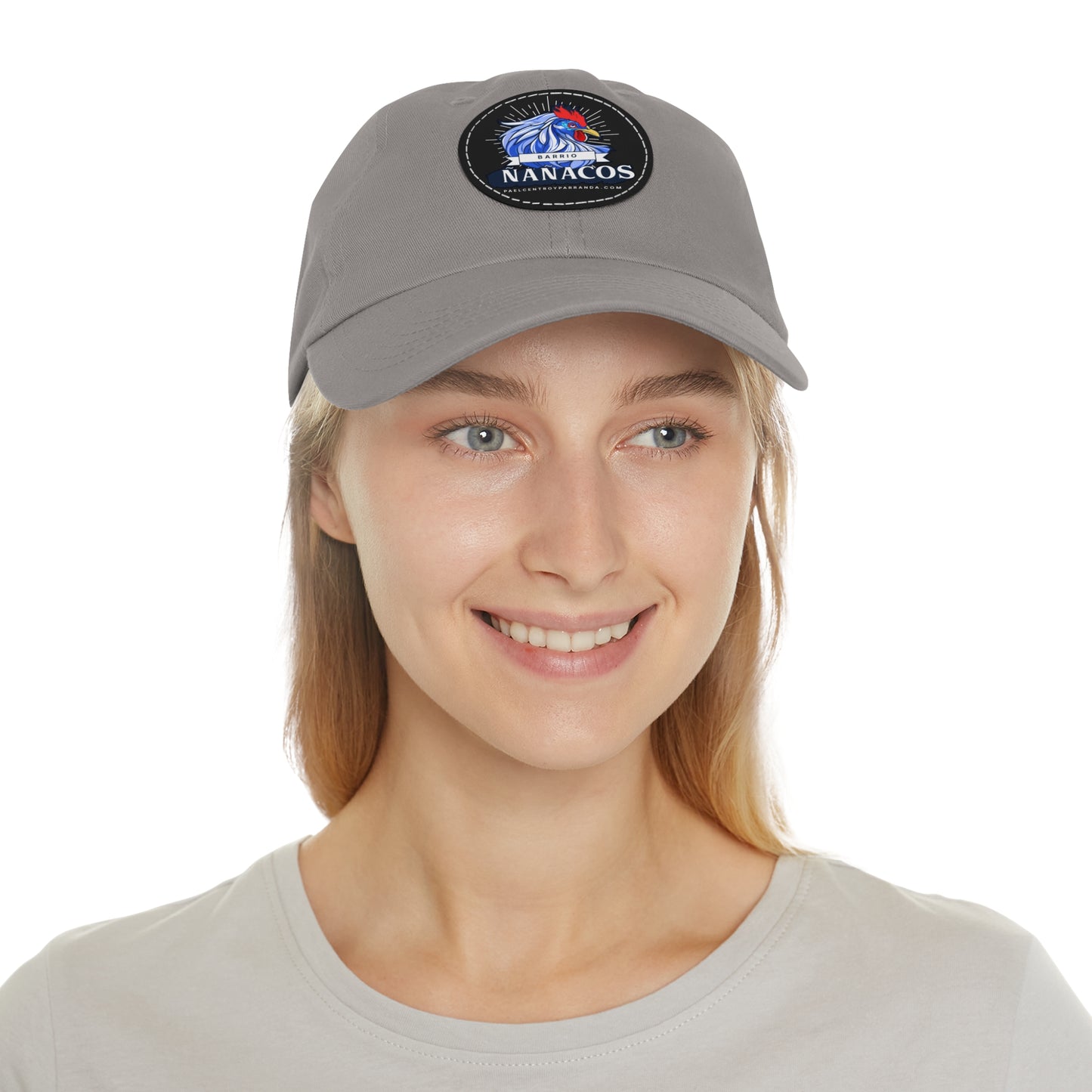 Ñañacos, Vueltas. Dad Hat with Leather Patch (Round)