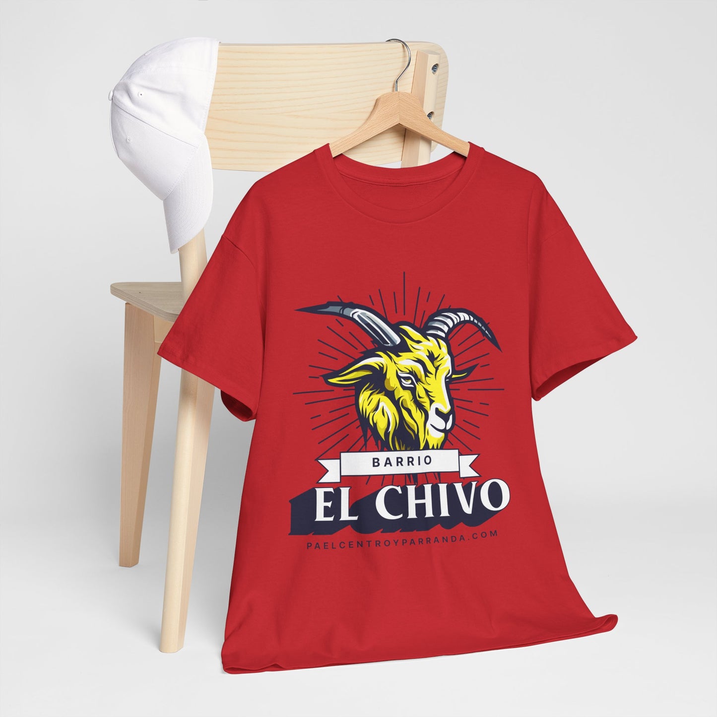 El Chivo, Zaza del Medio. Unisex Heavy Cotton Tee