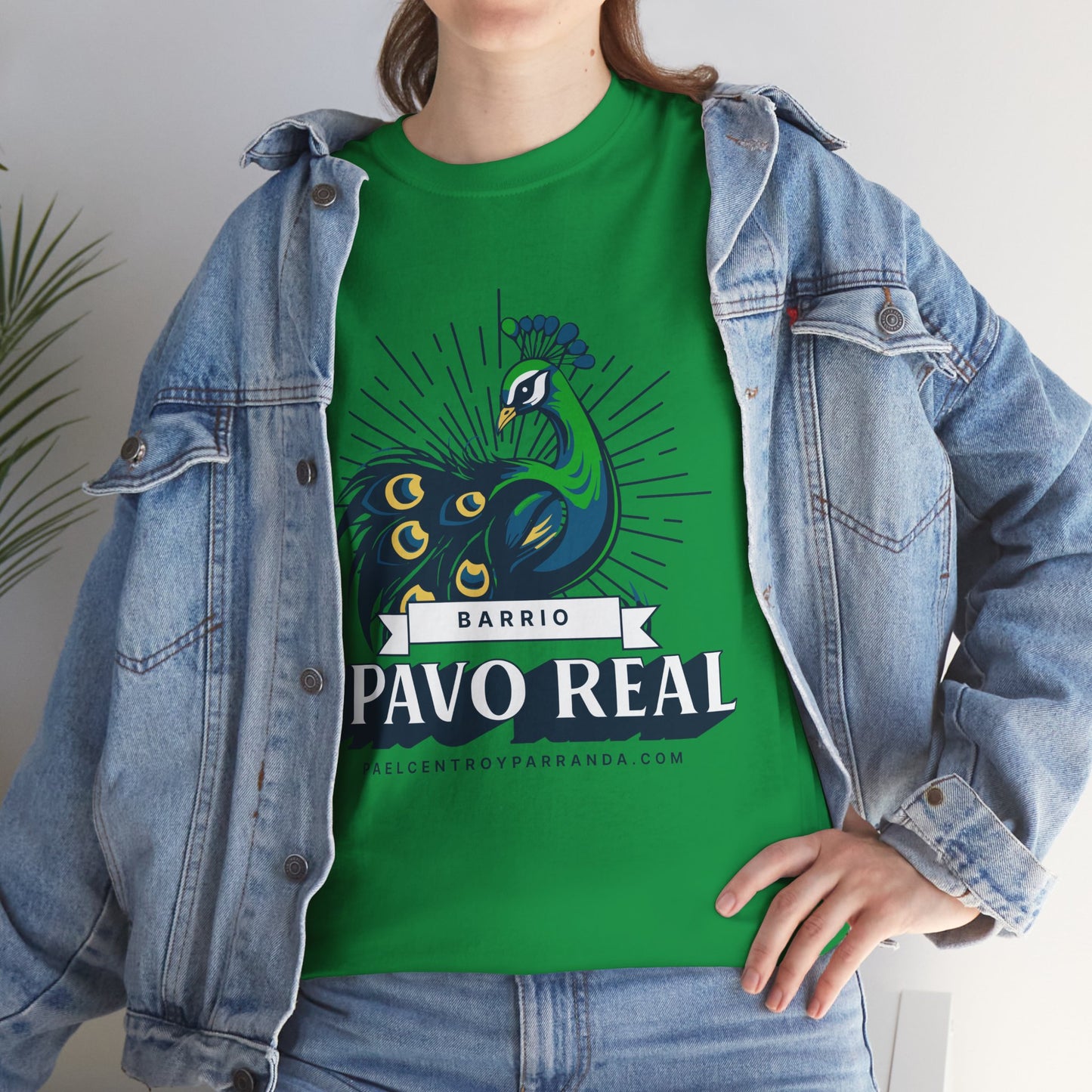 Pavo Real, El Santo. Unisex Heavy Cotton Tee