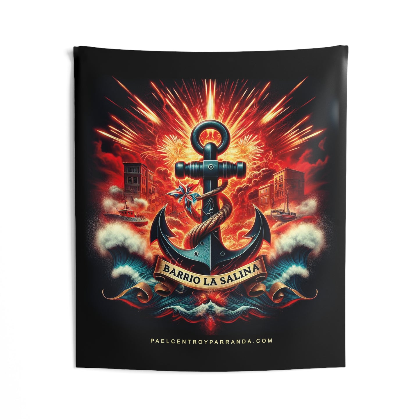 La Salina, Punta Alegre. Indoor Wall Tapestries