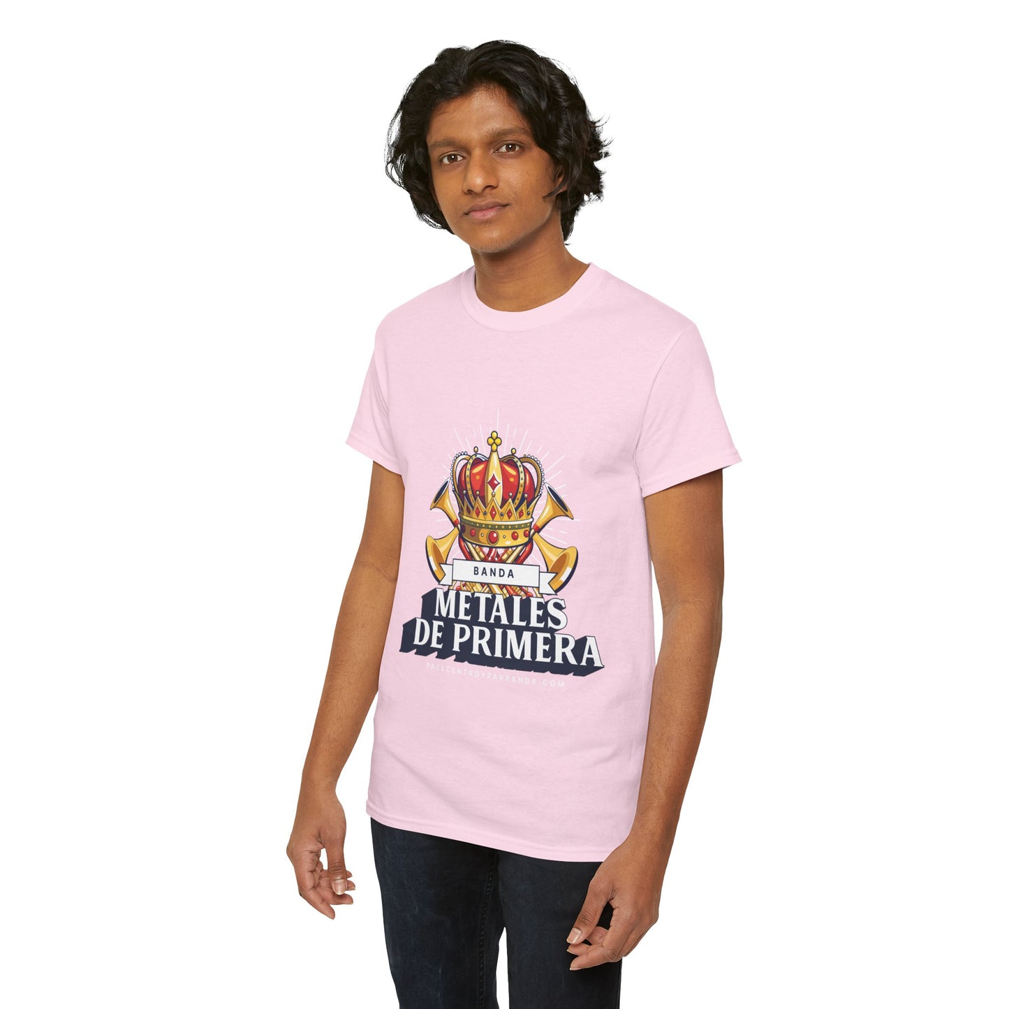 Metales de Primera. (adults) Unisex Heavy Cotton Tee