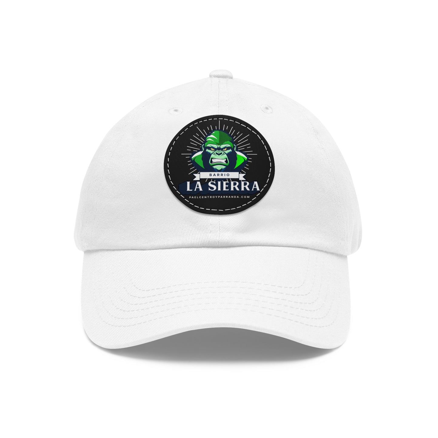 La Sierra, Buenavista. Dad Hat with Leather Patch (Round)