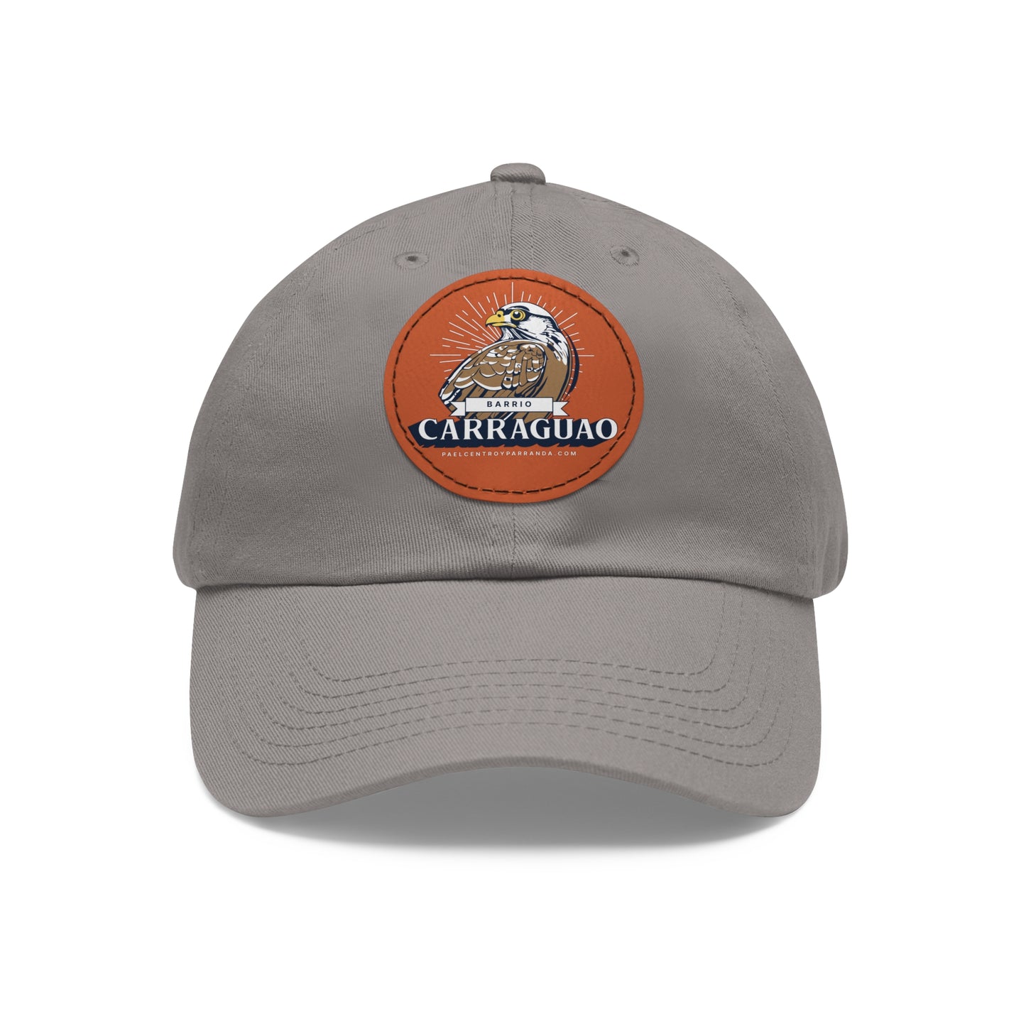 Carraguao, El Santo. Dad Hat with Leather Patch (Round)