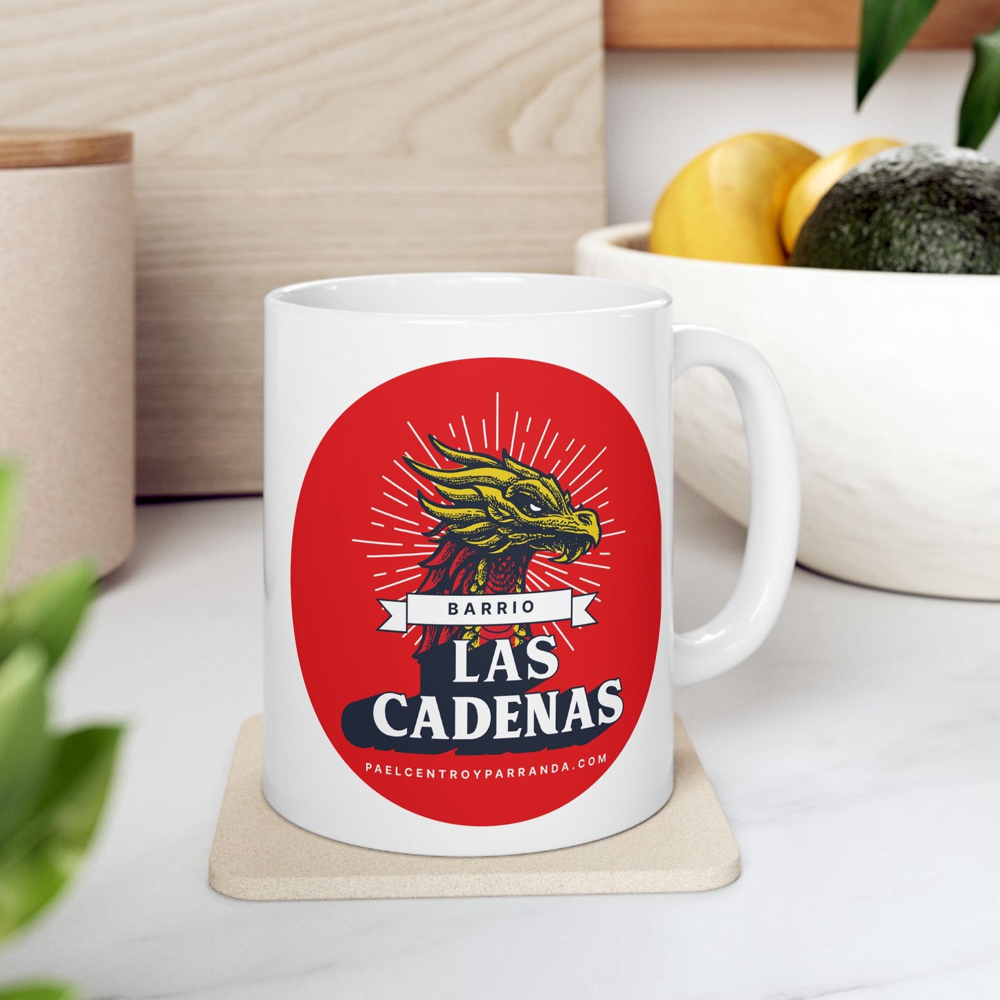 Las Cadenas, Mordazo. Ceramic Mug, (11oz, 15oz)