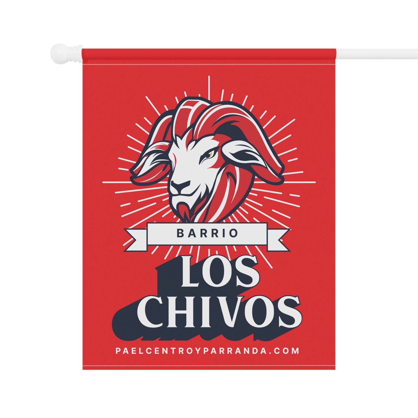 Los Chivos, Encrucijada. Garden & House Banner