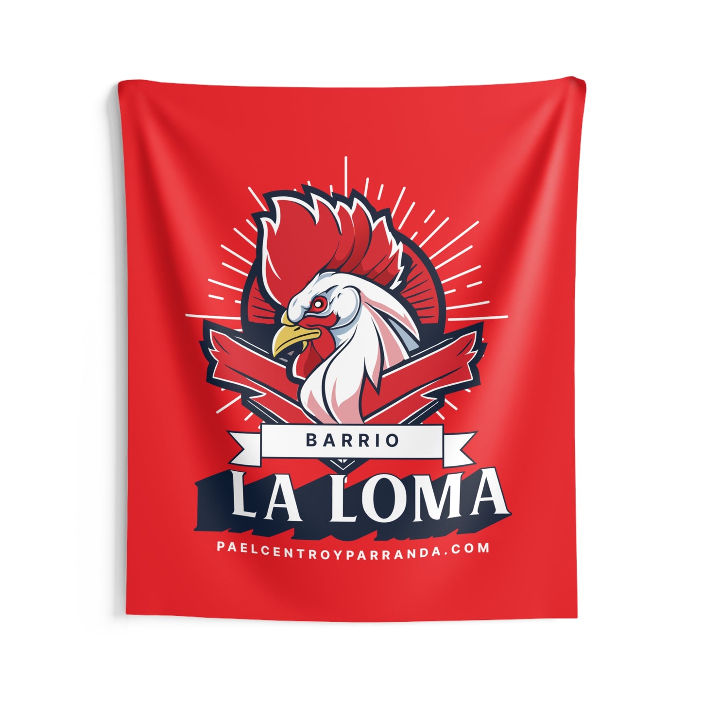 La Loma, Yaguajay. Vertical Indoor Wall Tapestries