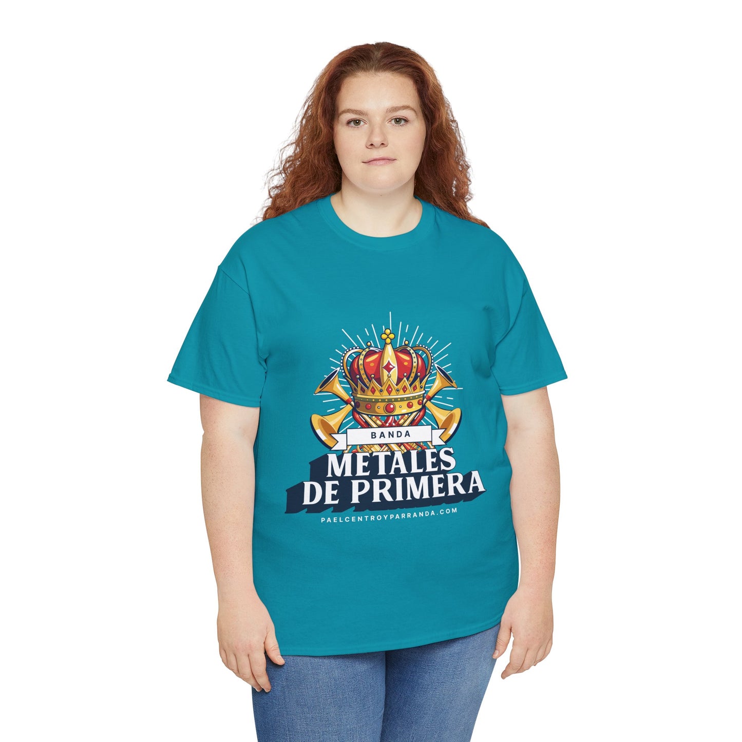 Metales de Primera. (adults) Unisex Heavy Cotton Tee
