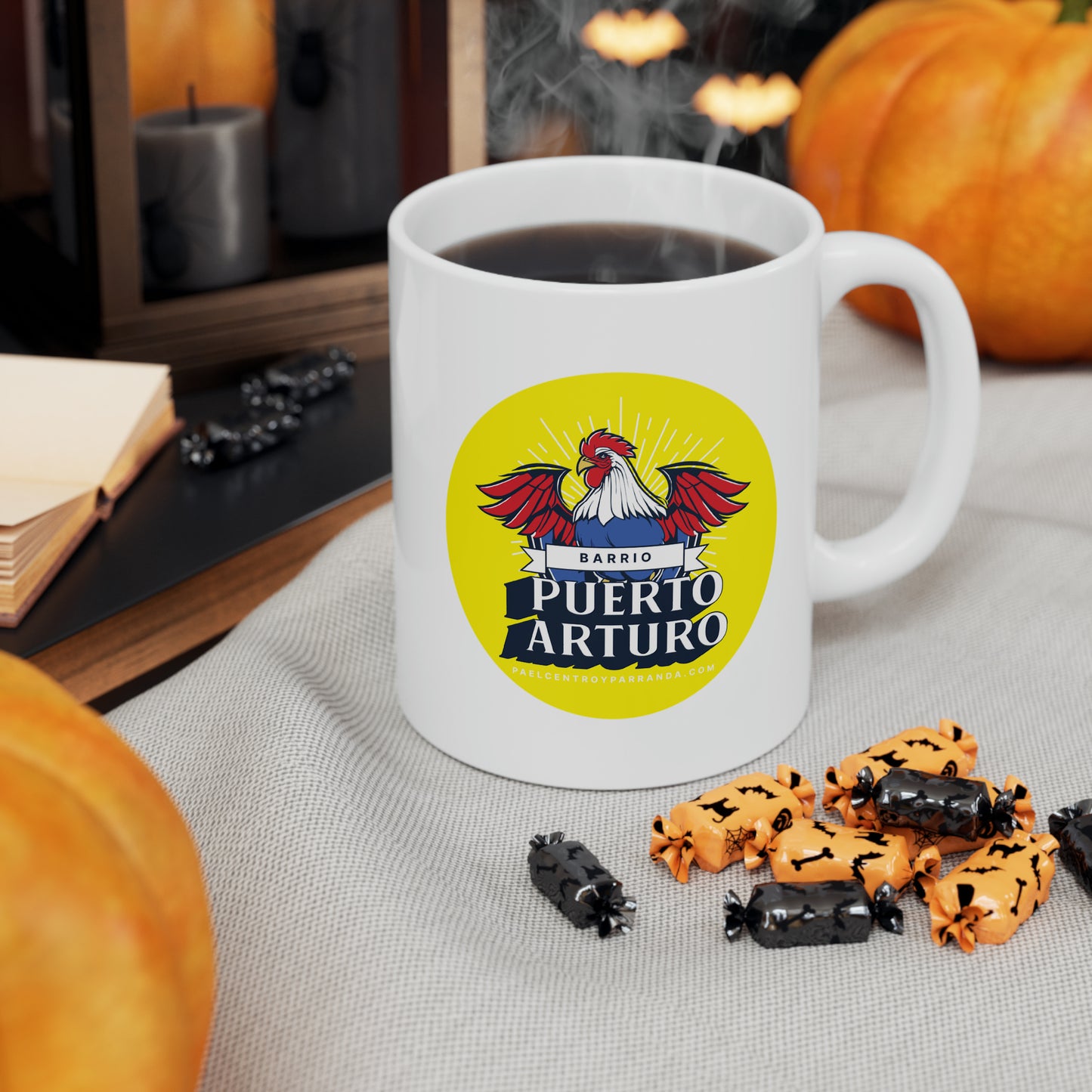 Puerto Arturo, Mayajigua. Ceramic Mug, 11oz