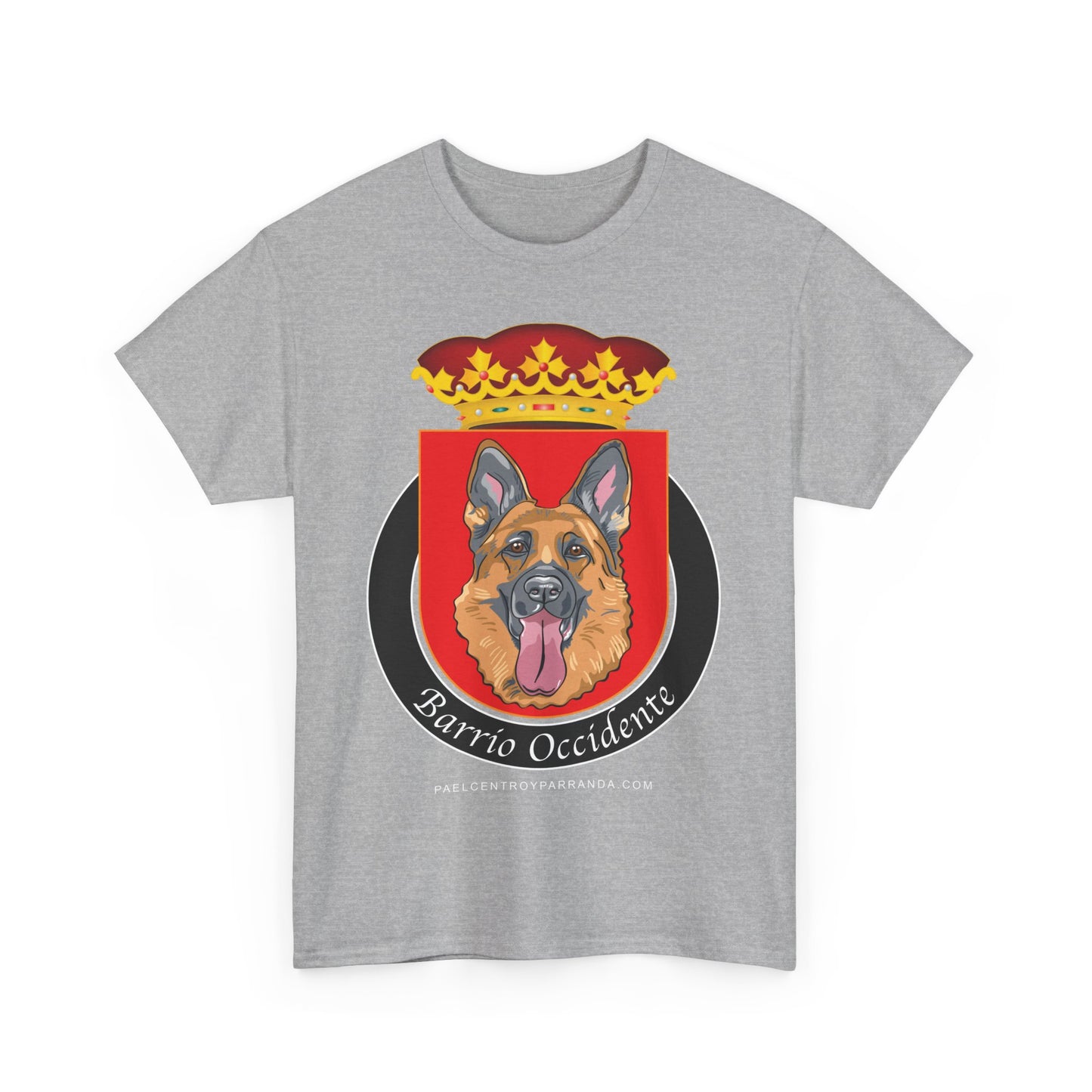 El Perro, Occidente, Zaza del Medio. Unisex Heavy Cotton Tee