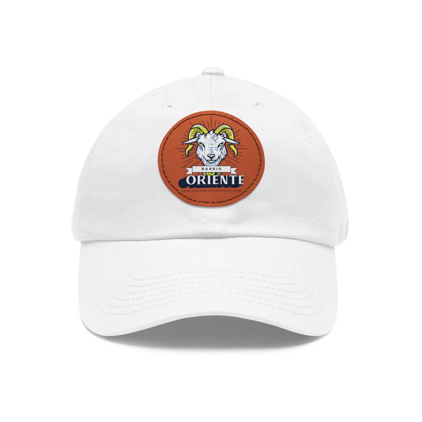 Oriente, Zaza del Medio. Dad Hat with Leather Patch (Round)