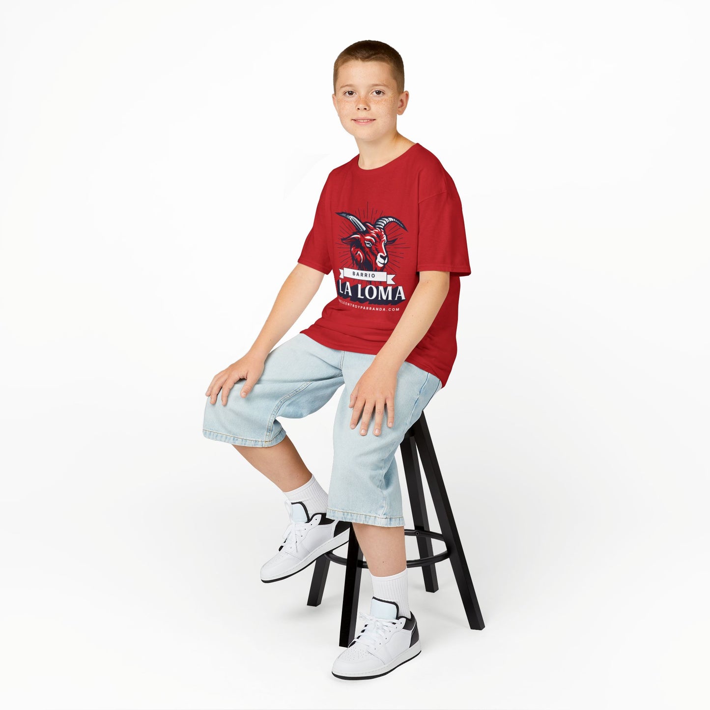 La Loma, Guayos. (niños) Kids Heavy Cotton™ Tee
