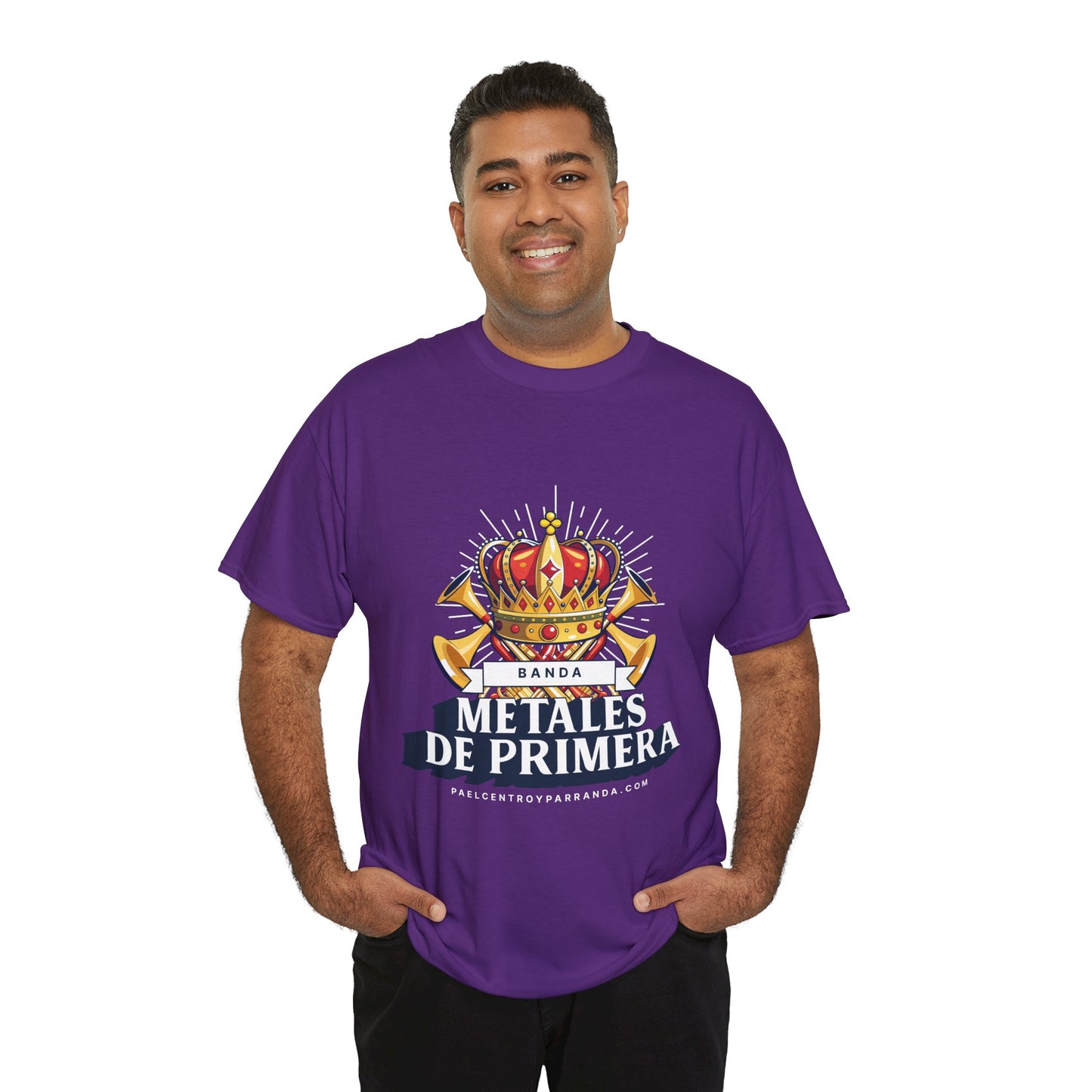 Metales de Primera. (adults) Unisex Heavy Cotton Tee