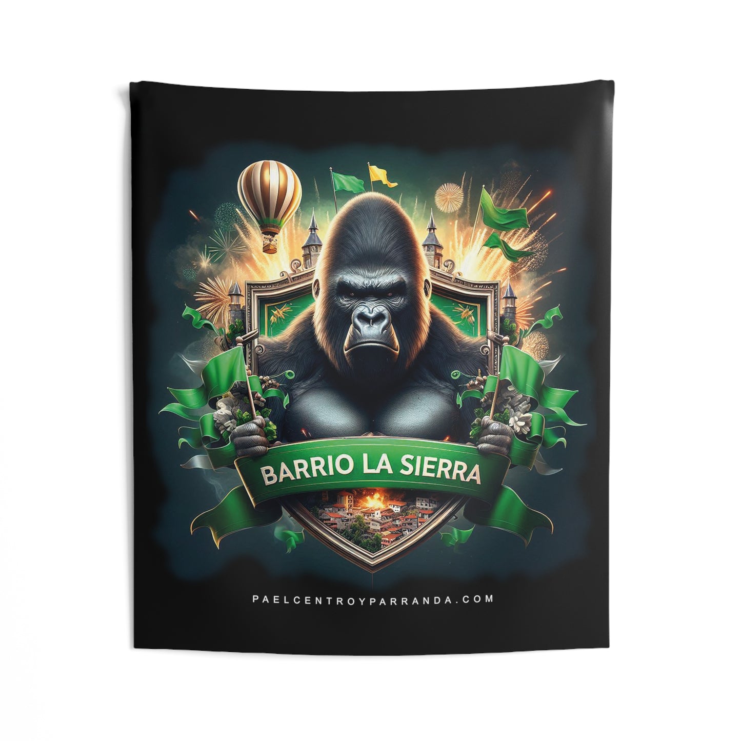 La Sierra, Buenavista. Printed Wall Tapestry