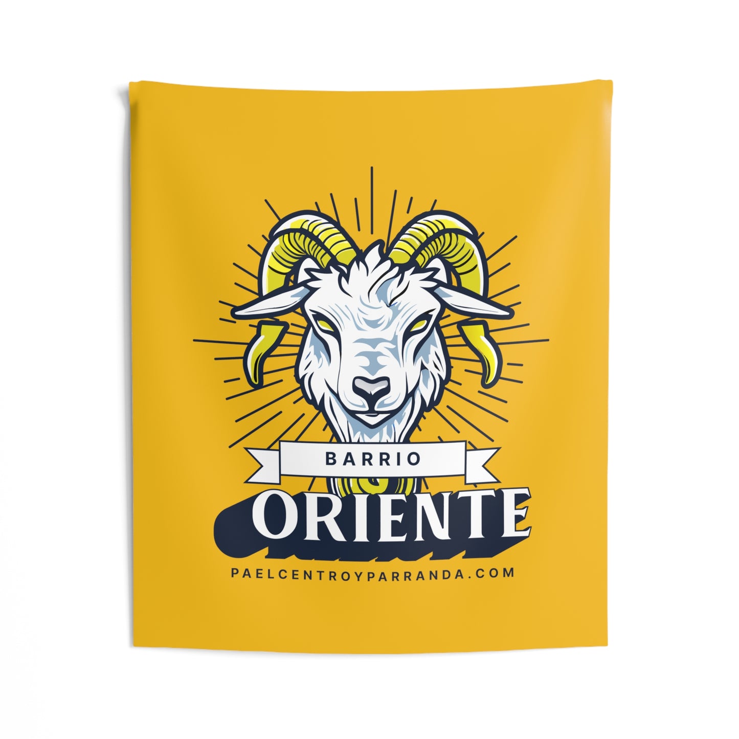 Oriente, Zaza del Medio. Vertical Indoor Wall Tapestries