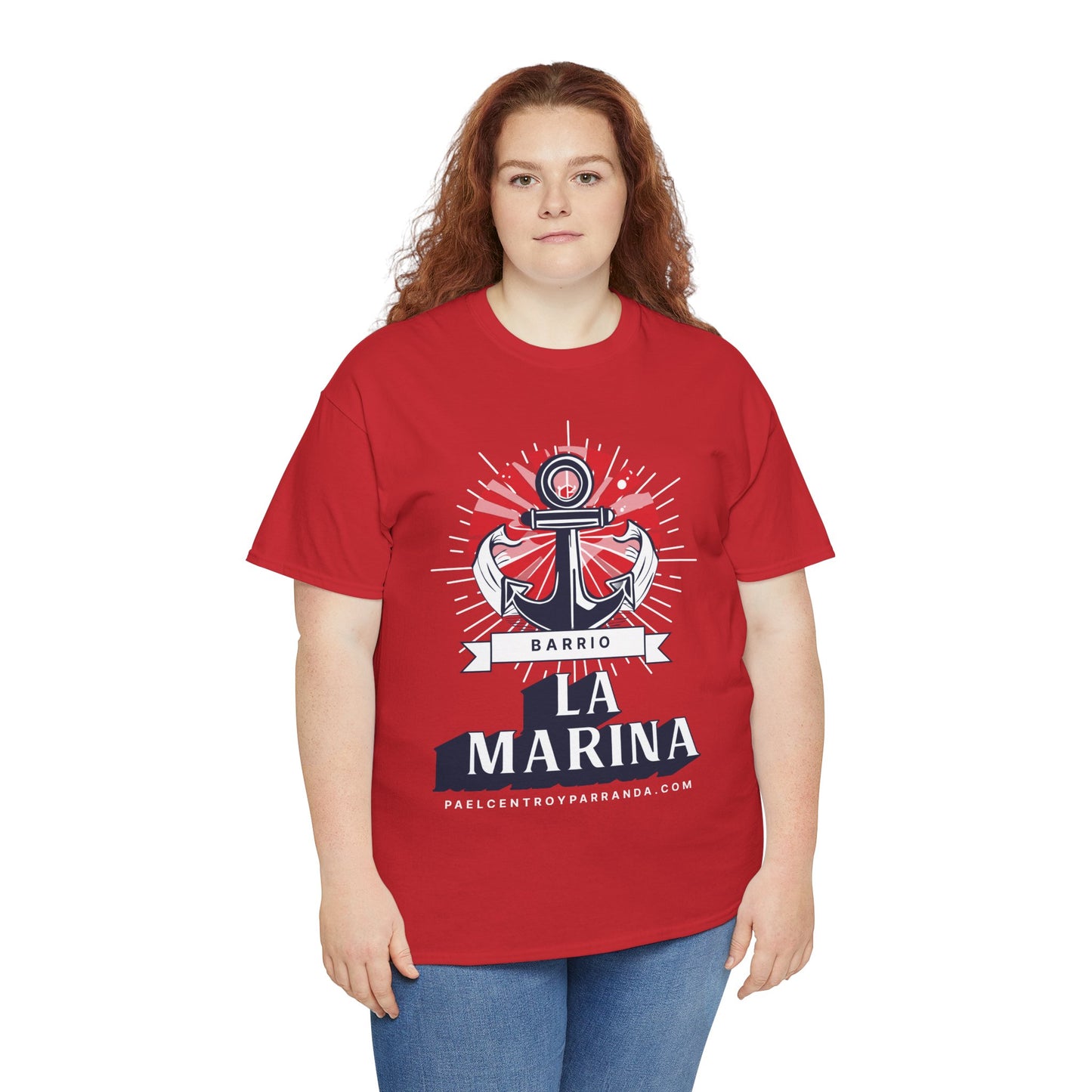 La Marina, Caibarién. Unisex Heavy Cotton Tee