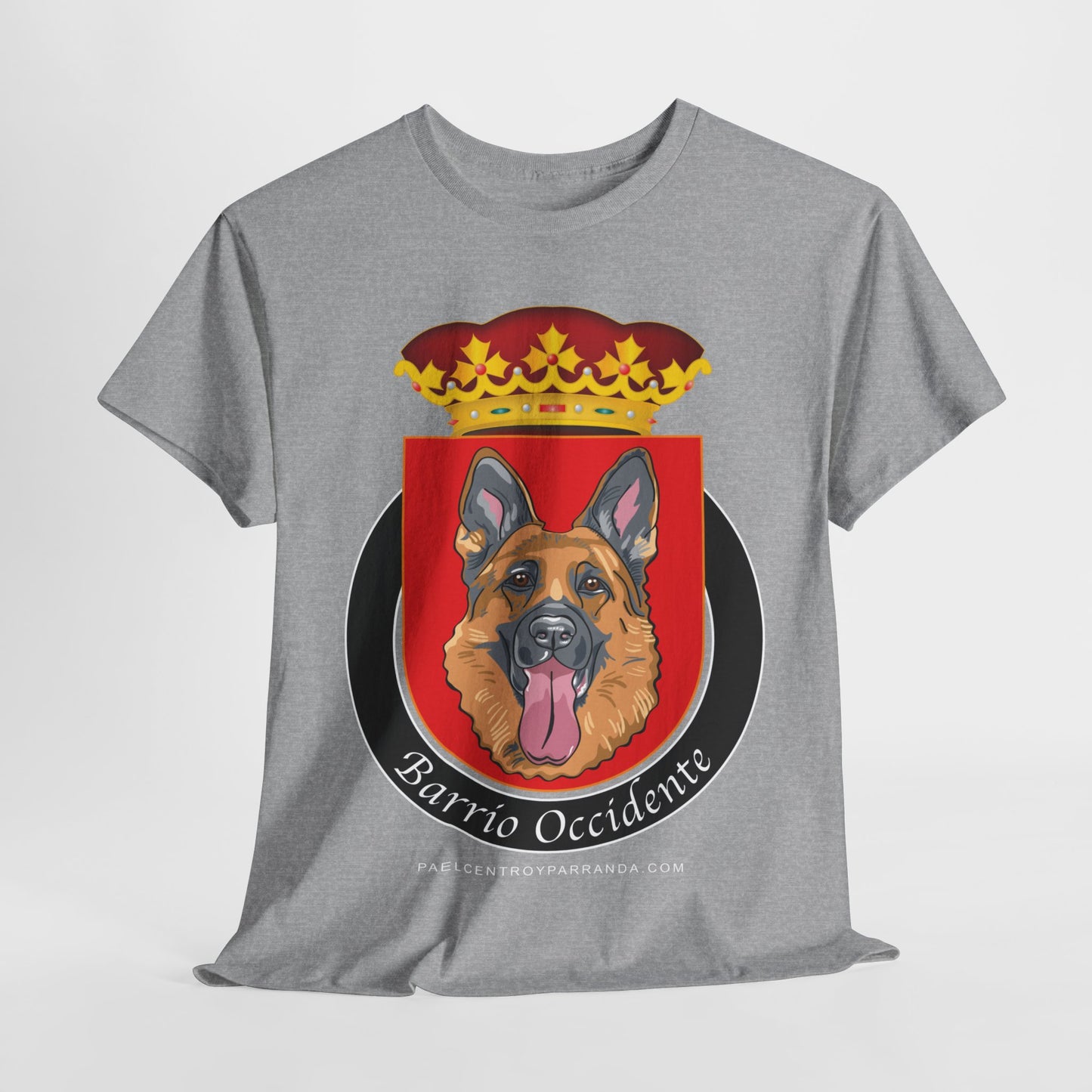 El Perro, Occidente, Zaza del Medio. Unisex Heavy Cotton Tee