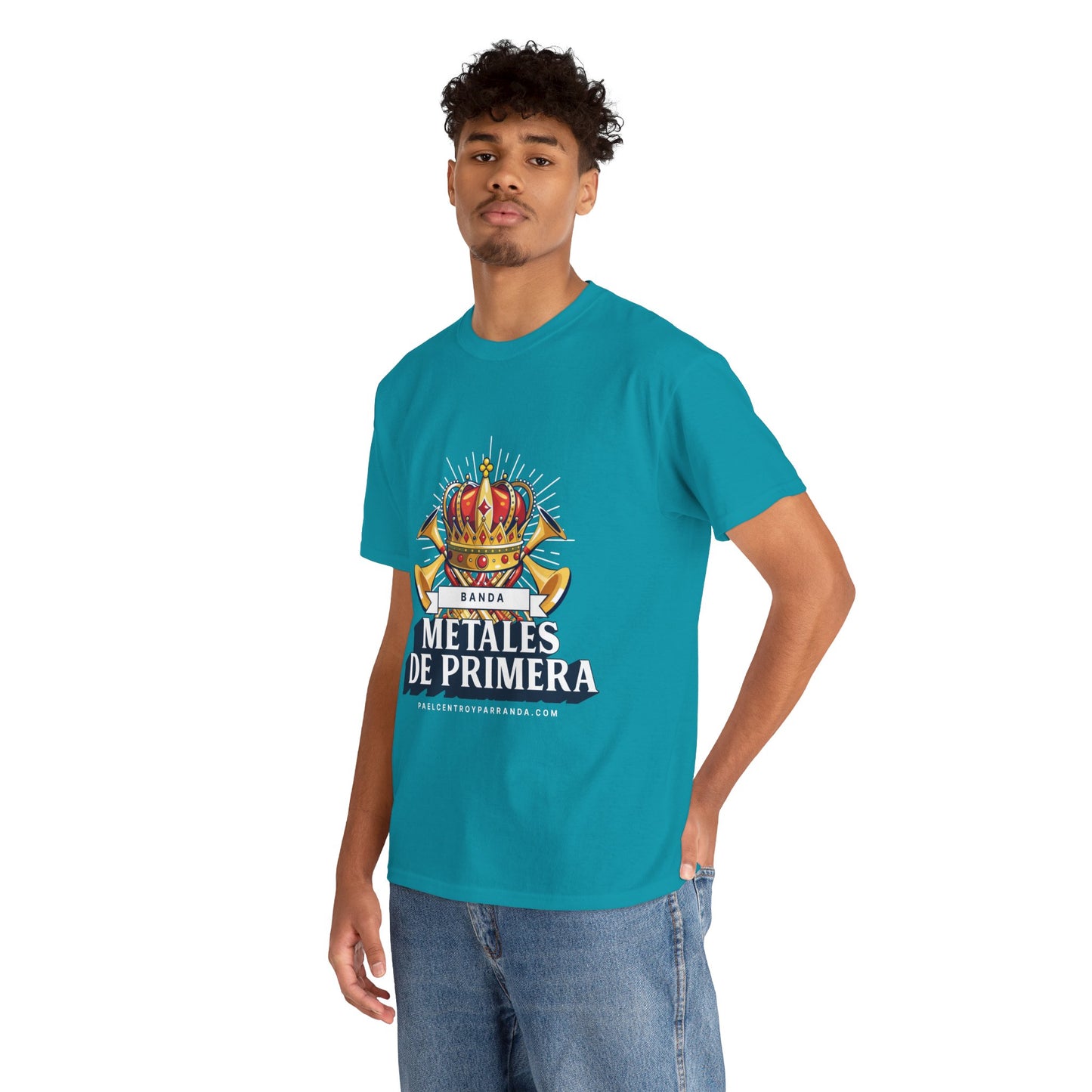 Metales de Primera. (adults) Unisex Heavy Cotton Tee