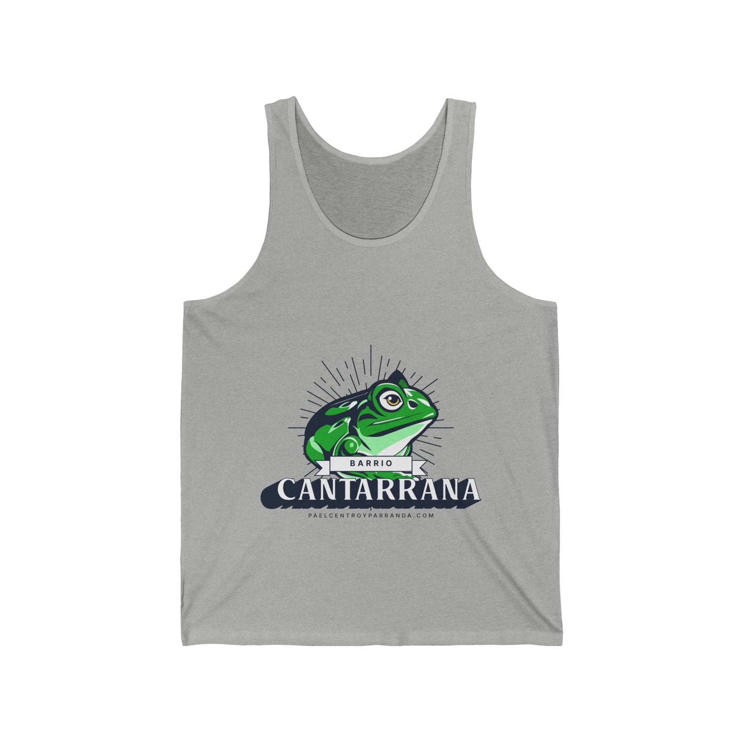 Cantarrana, Guayos. Unisex Jersey Tank