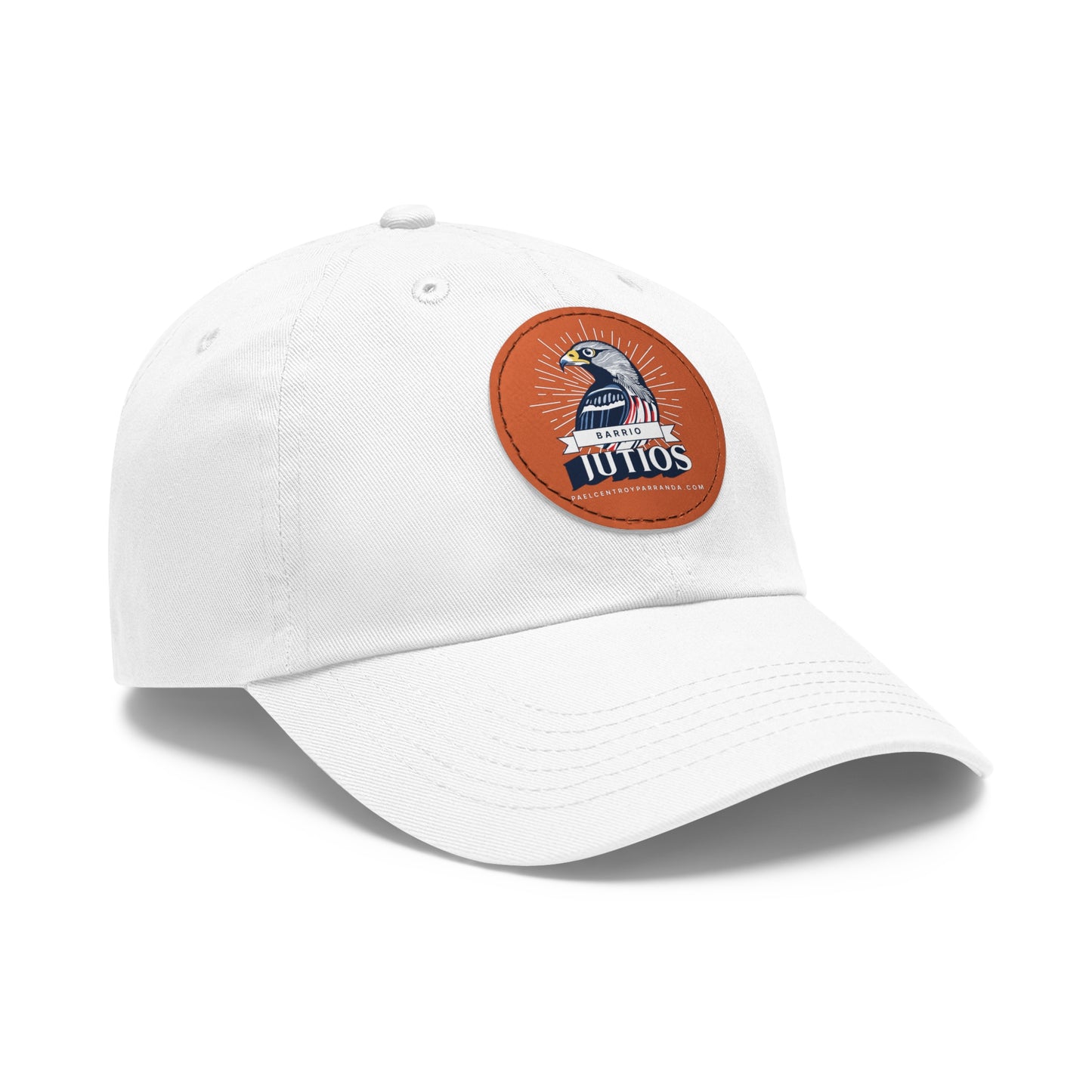 Jutíos, Vueltas. Dad Hat with Leather Patch (Round)