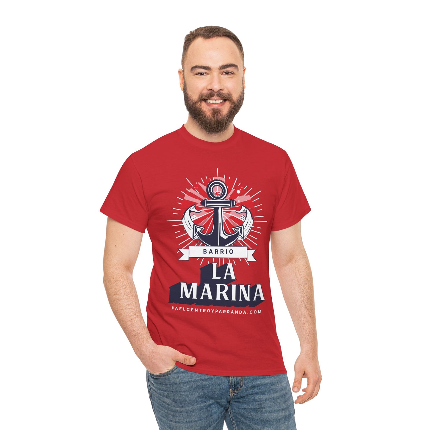La Marina, Caibarién. Unisex Heavy Cotton Tee