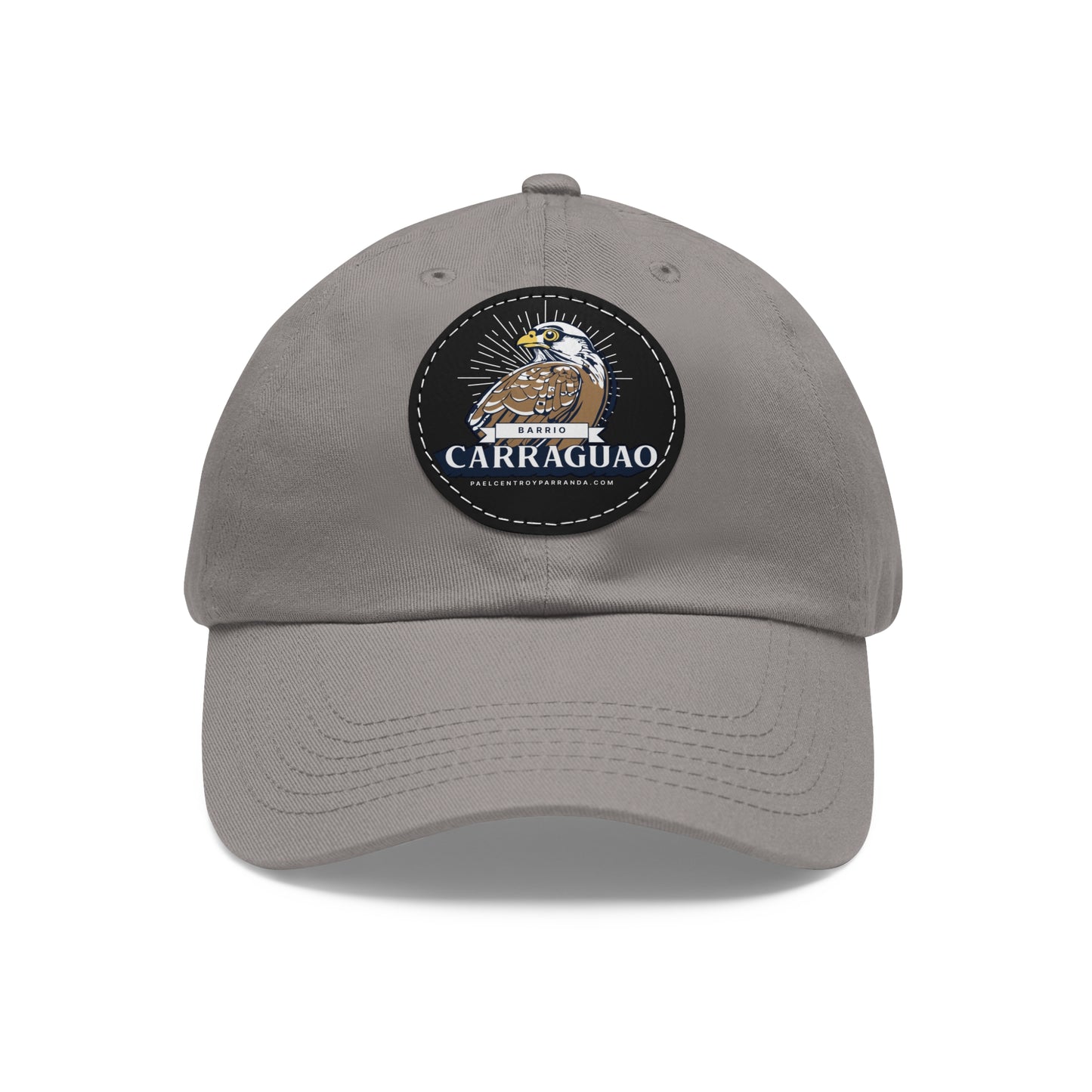 Carraguao, El Santo. Dad Hat with Leather Patch (Round)