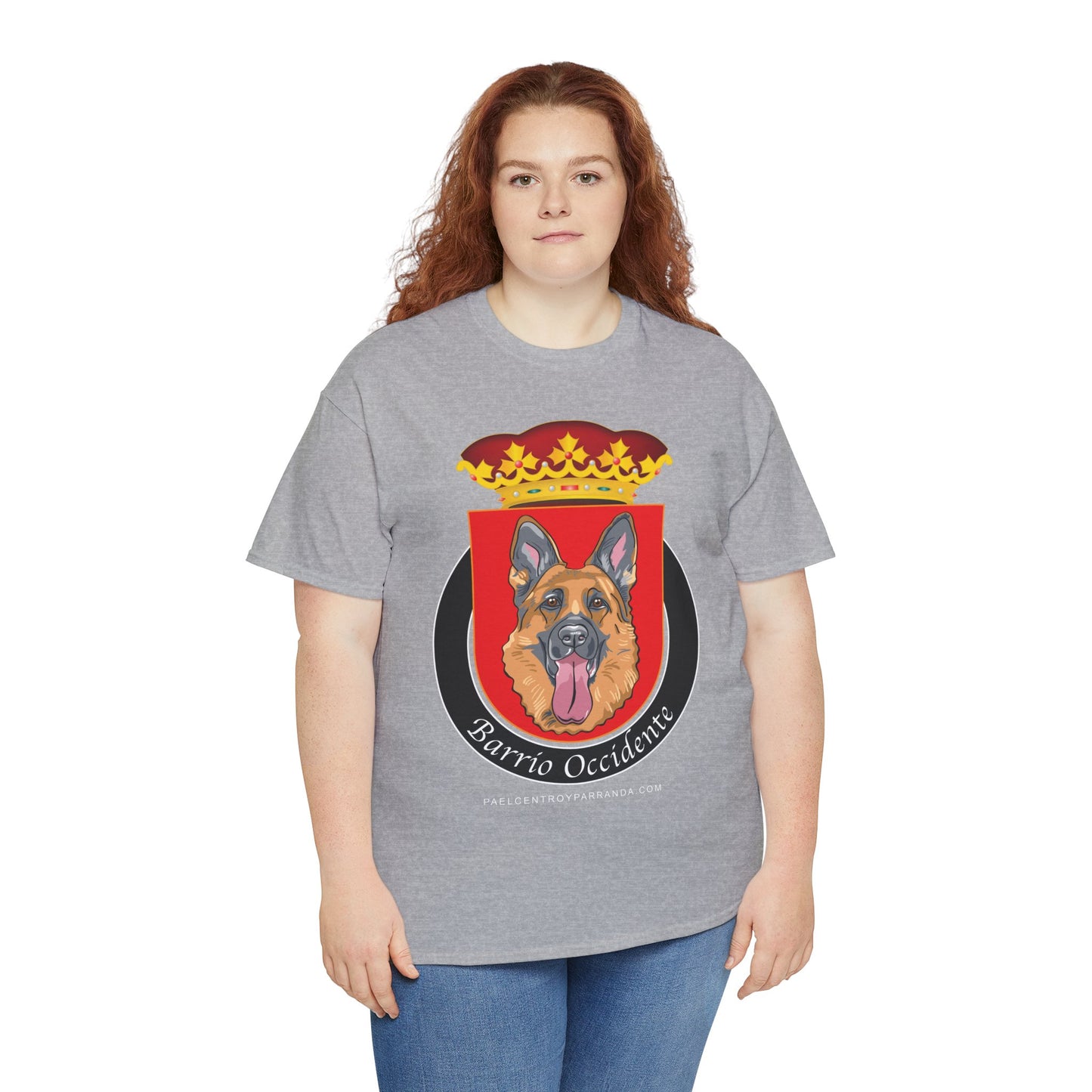 El Perro, Occidente, Zaza del Medio. Unisex Heavy Cotton Tee