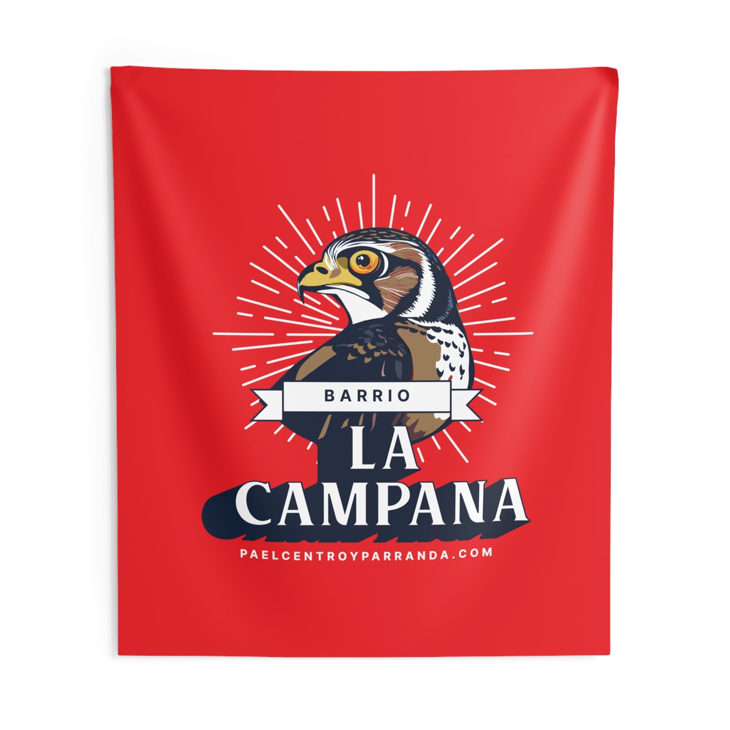 La Campana, Mayajigua. Vertical. Indoor Wall Tapestries