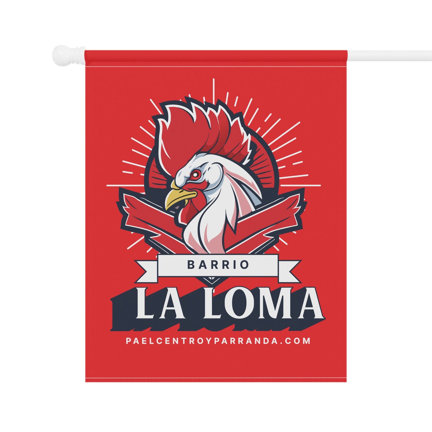 La Loma, Yaguajay. Garden & House Banner